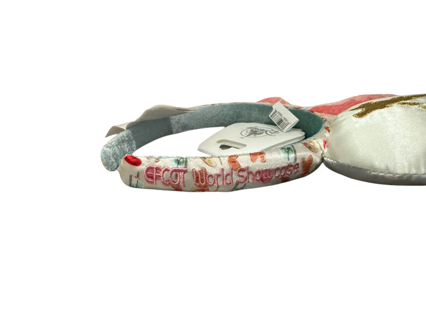 Disney Epcot France Mademoiselle Minnie Ears Headband-Embroidered Paris 2024