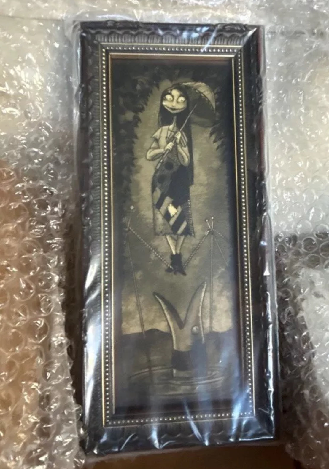 Disney Darren Wilson Mini Framed Gilee-NBC Haunted Mansion Sally Stretching Room