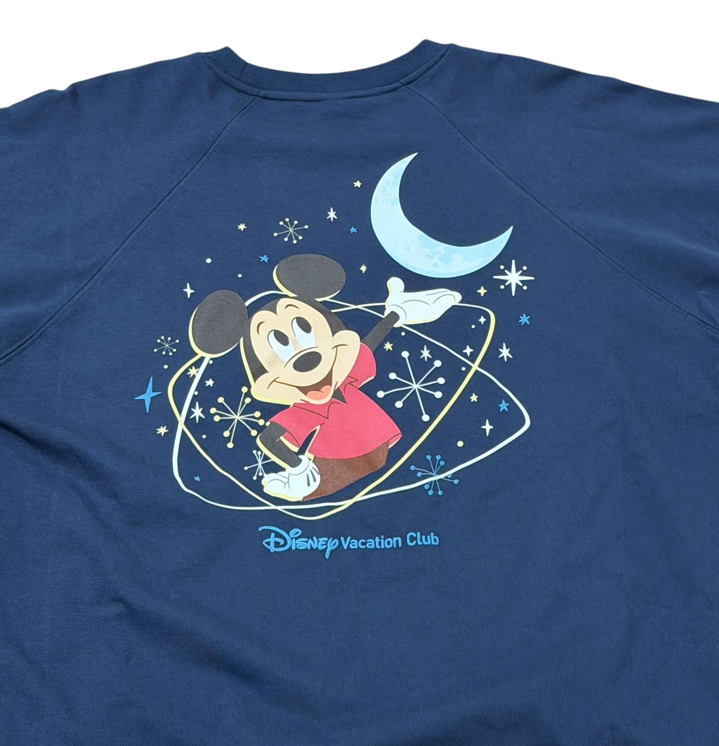 Disney Vacation Club DVC Mickey Mickey Moon Pullover-Navy
