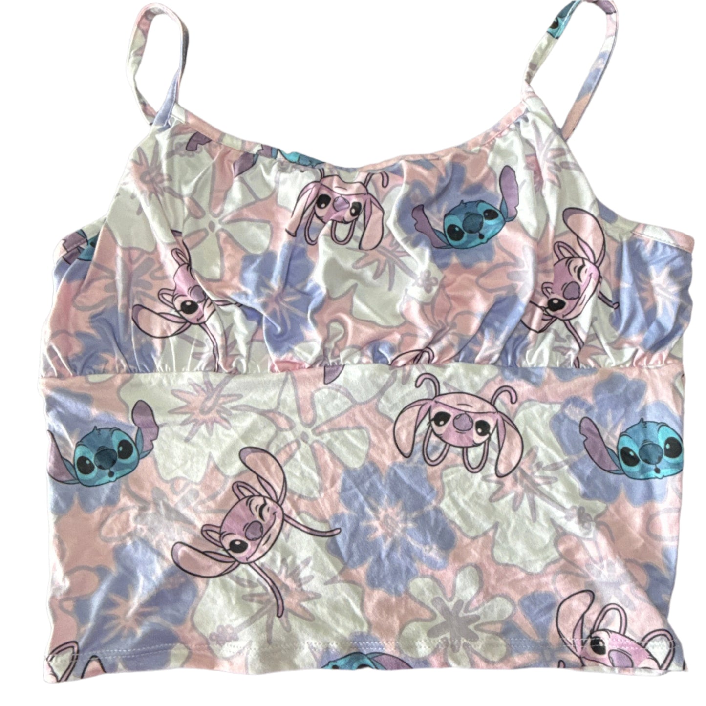 Disney Stitch and Angel Tank Junior Size Camisole