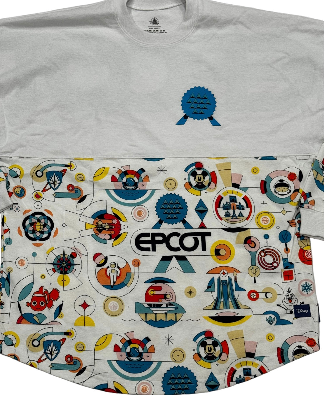 Disney Epcot Reimagined Spaceship Earth Figment Spirit Jersey