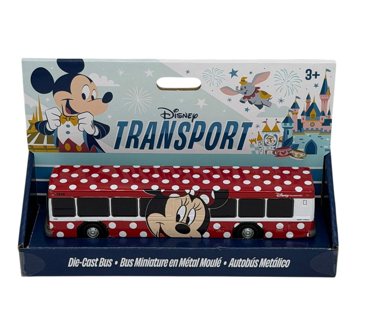 Disney Parks Transport Minnie Die-Cast Bus