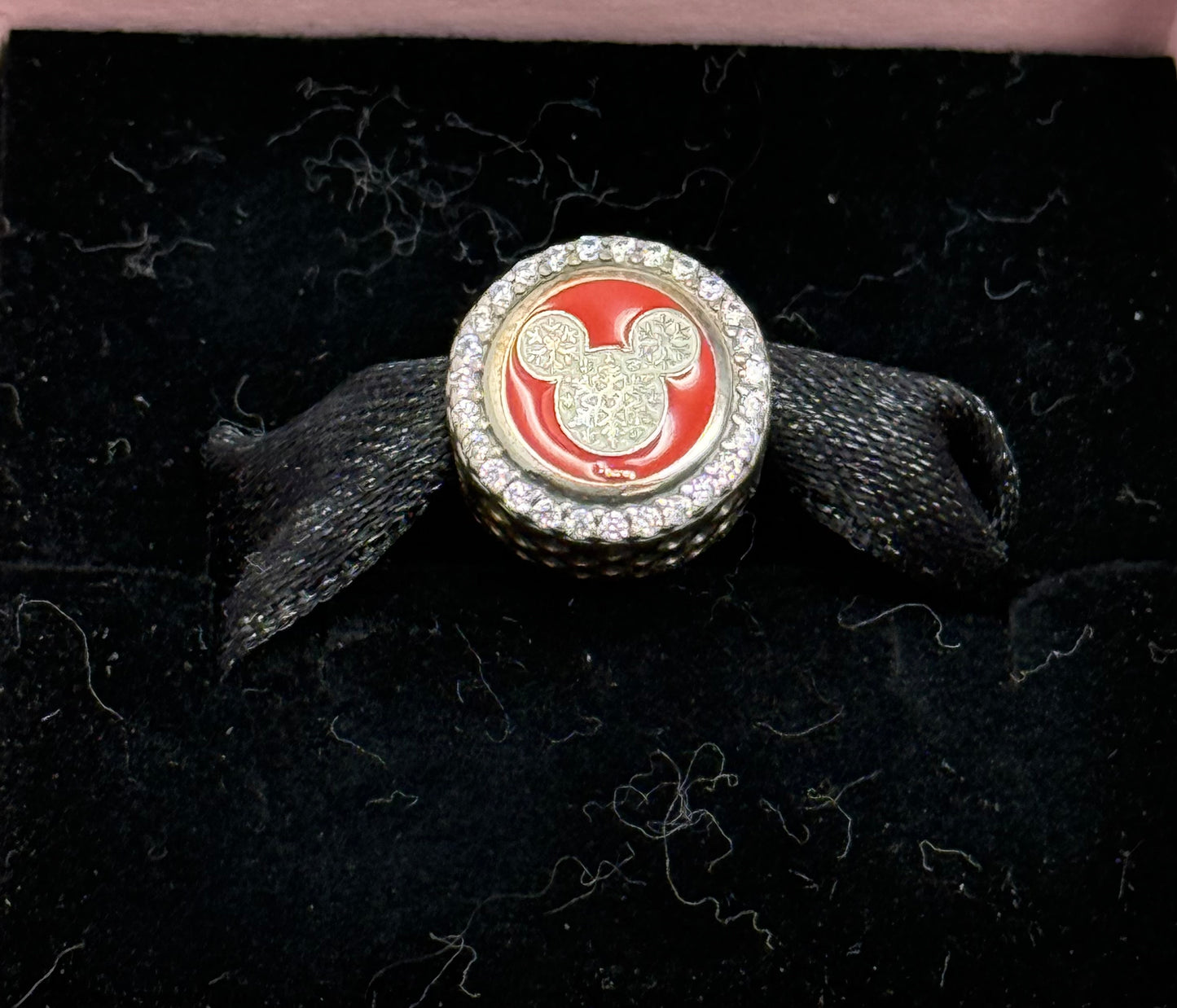 Disney Santa Mickey Christmas Holiday Pandora Bead Charm