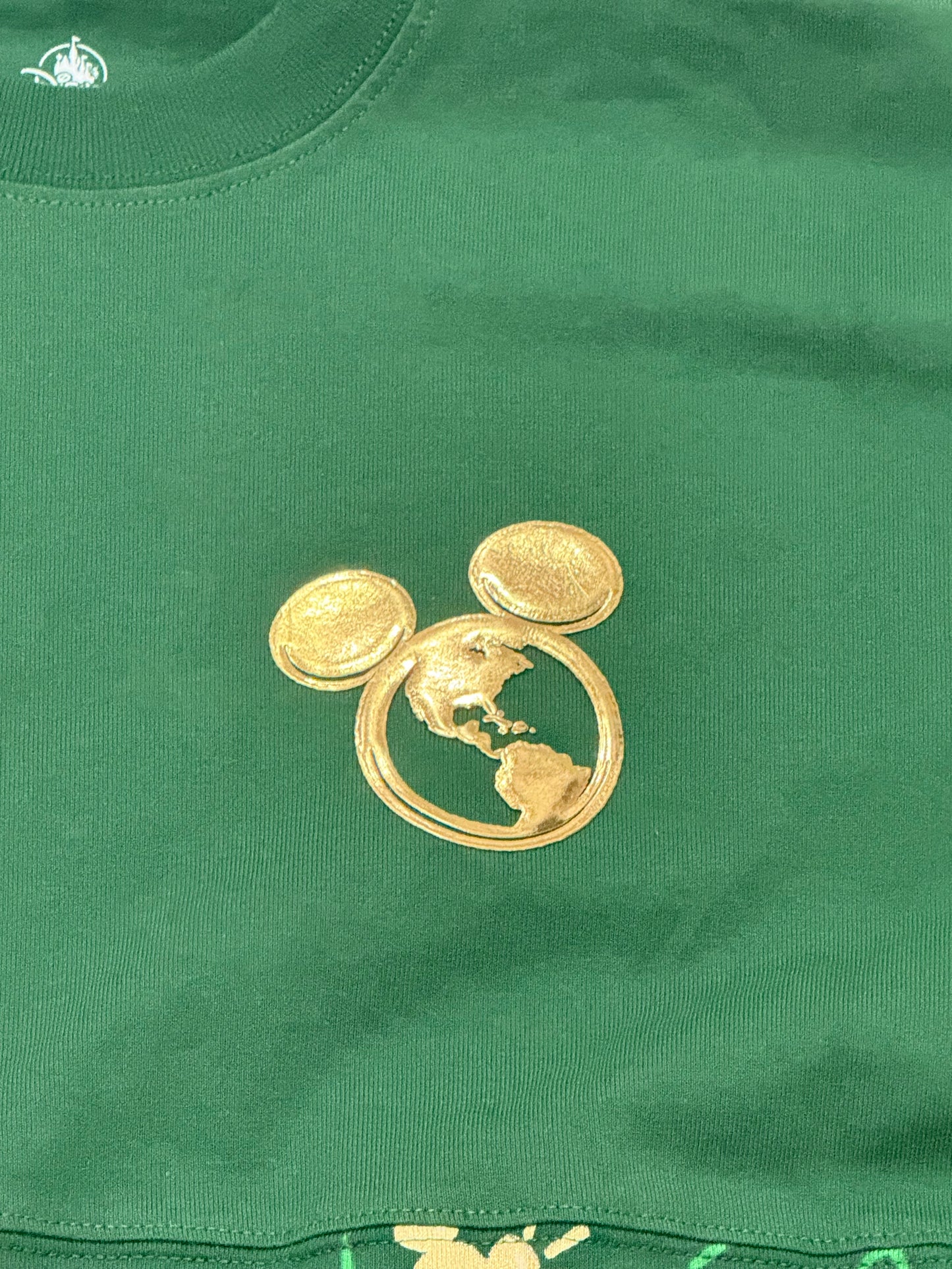 Disney Vacation Club Mickey Holiday Lights Spirit Jersey Large