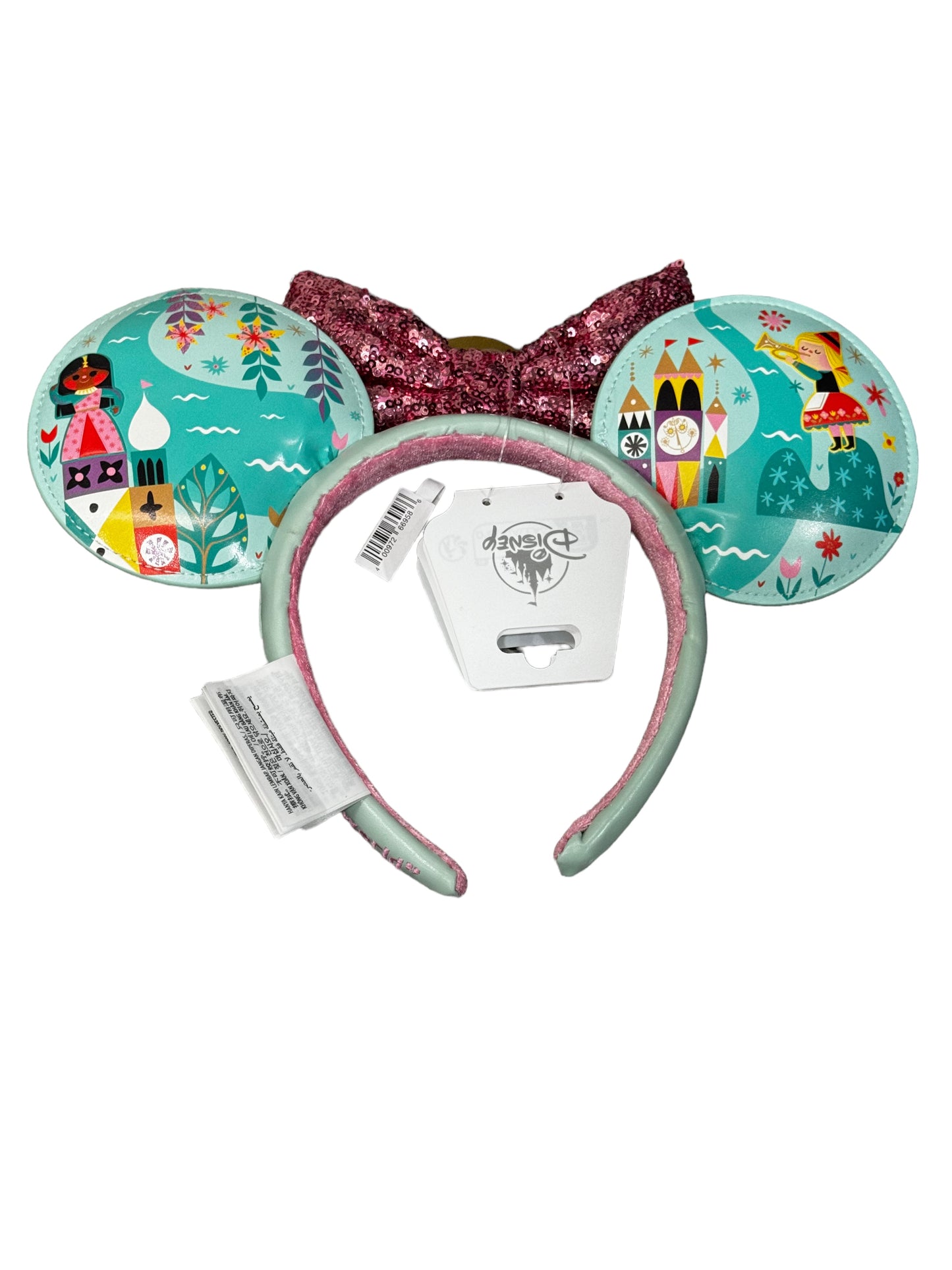 Disney Small World Minnie Ears Headband