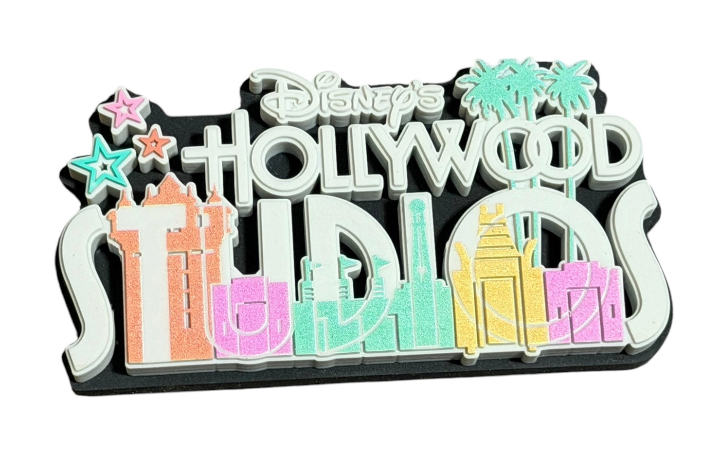 Disney Hollywood Studios Icons Rubber Magnet