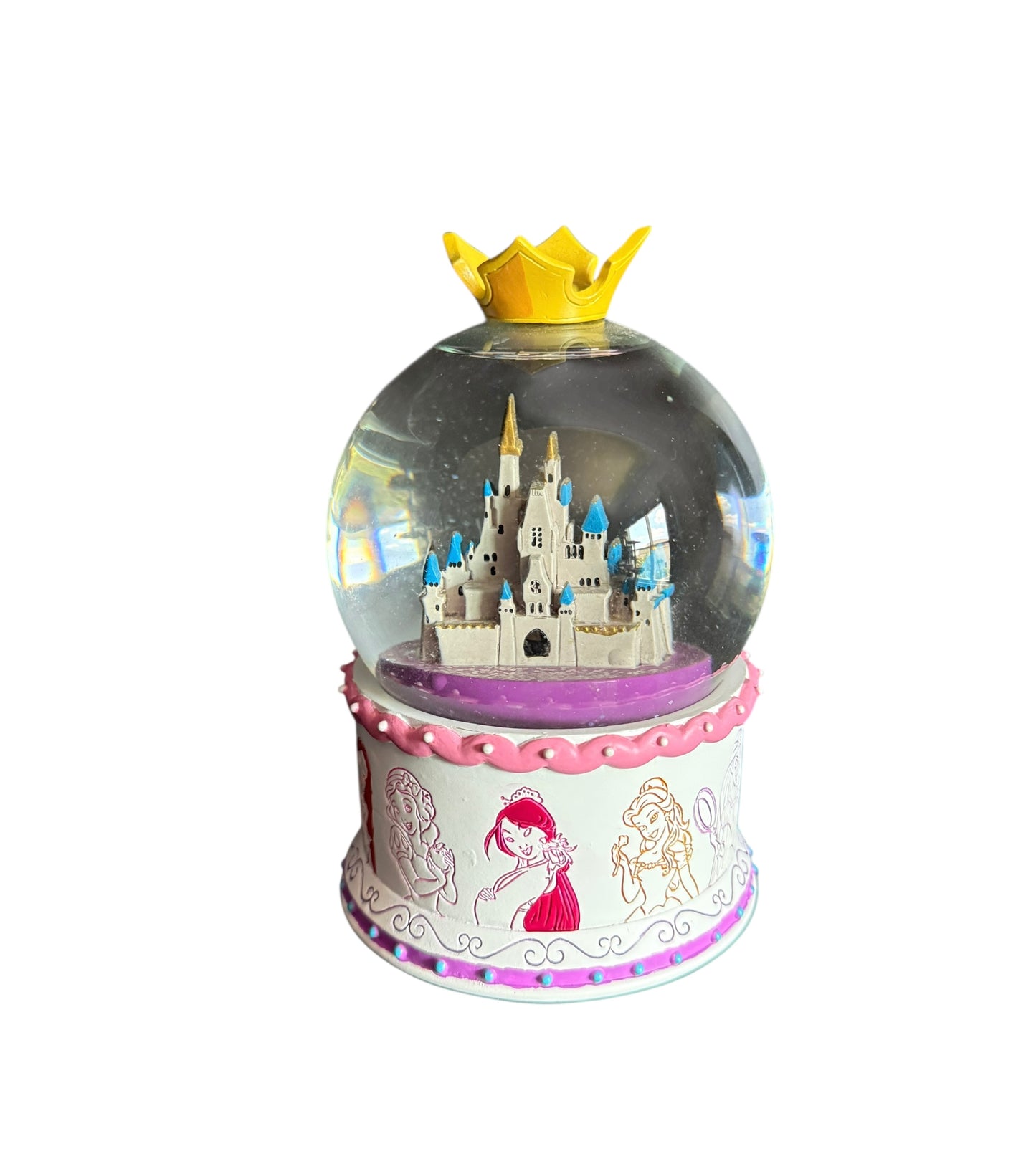 Disney Parks Princess Glitter Water Snow Globe