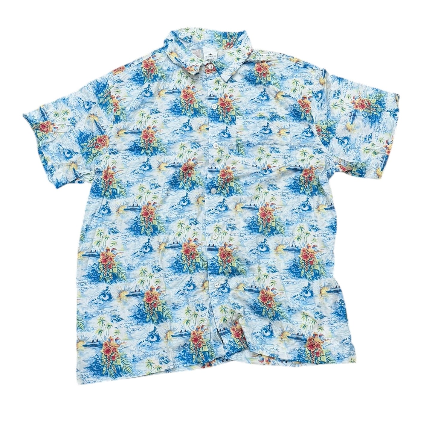 Disney Cruise Line Mickey Woven Button