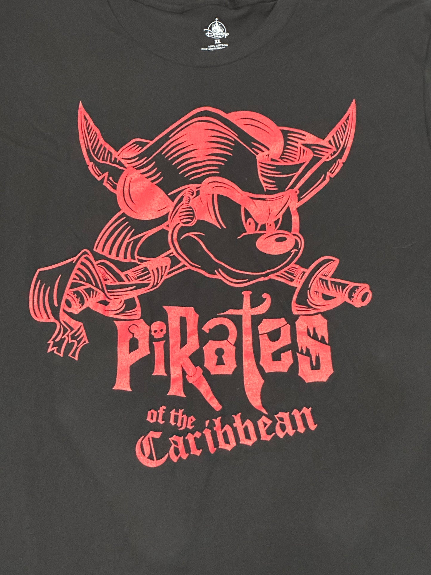 Disney Pirates of the Caribbean Mickey Pirate Shirt