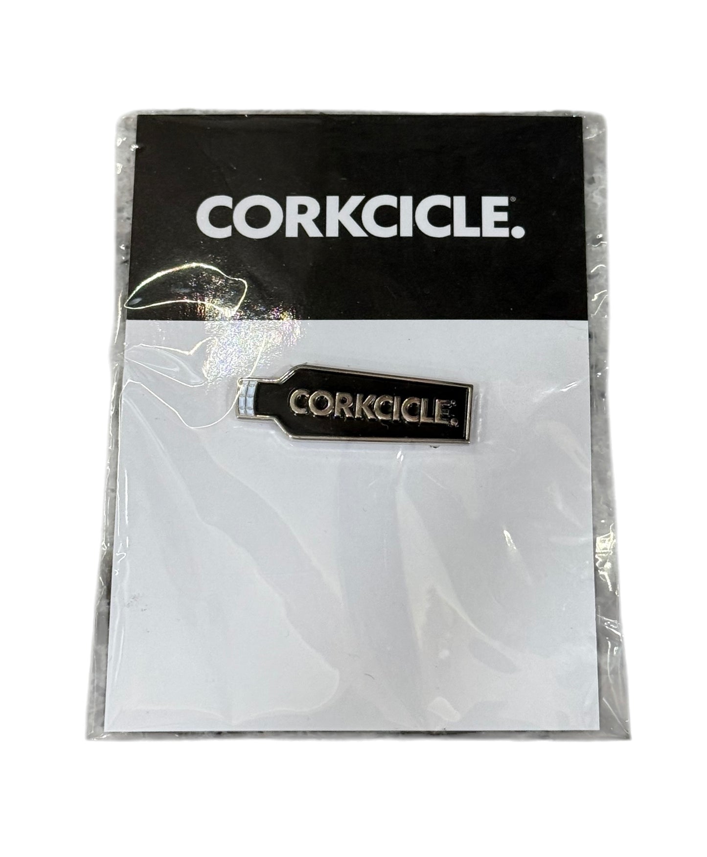 Corkcicle Pin Black Promo Pin