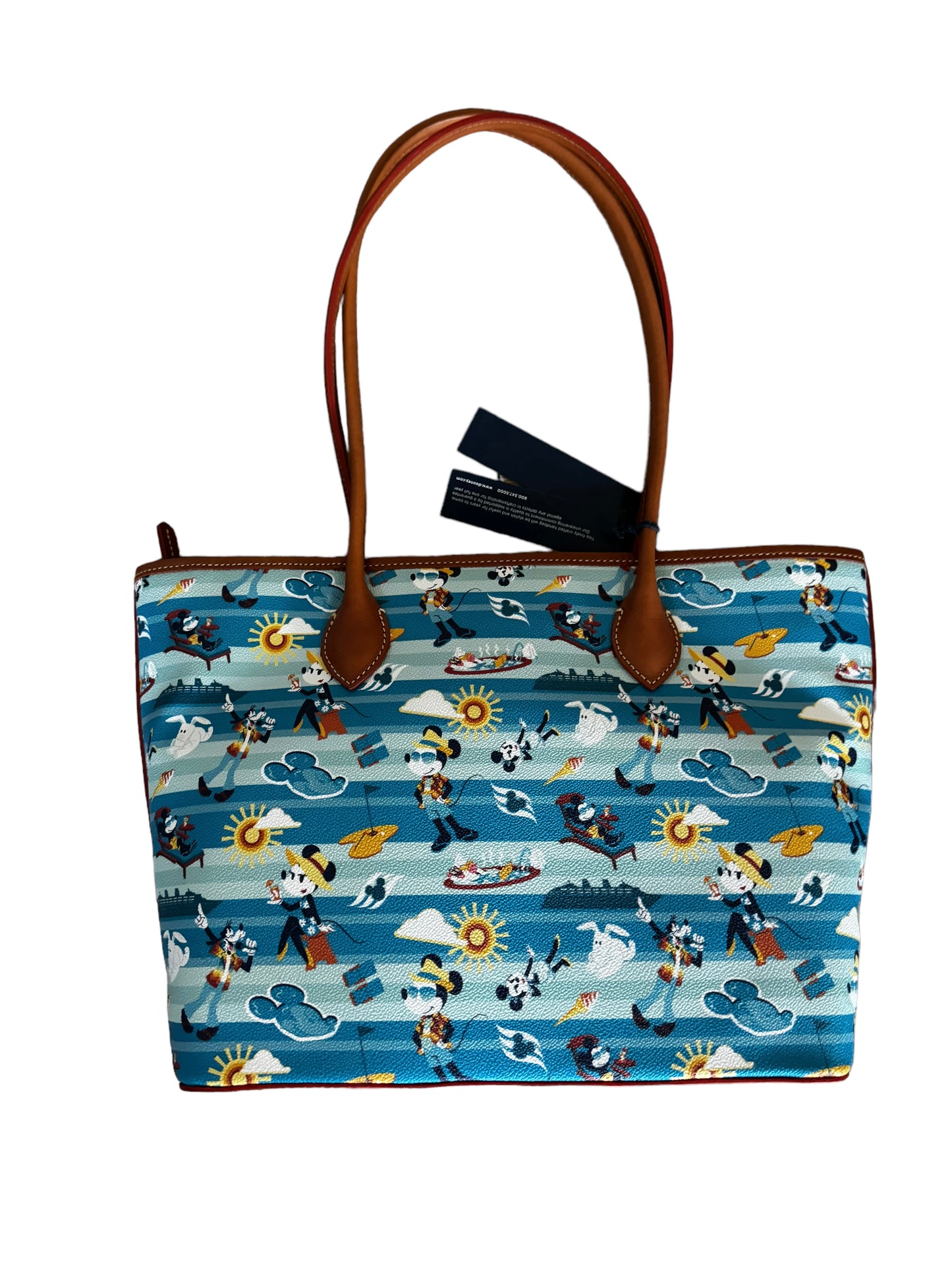 Disney Cruise Line DCL Mickey & Friends Dooney & Bourke Tote Bag Purse