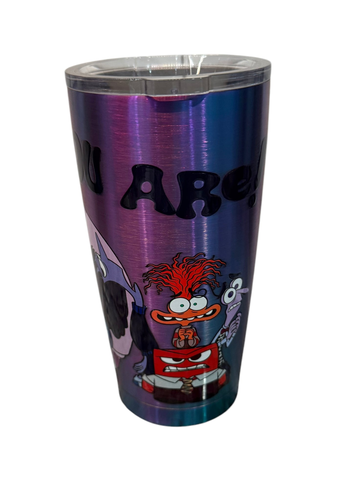 Disney Inside Out Stainless Tumbler-Be Who You Are