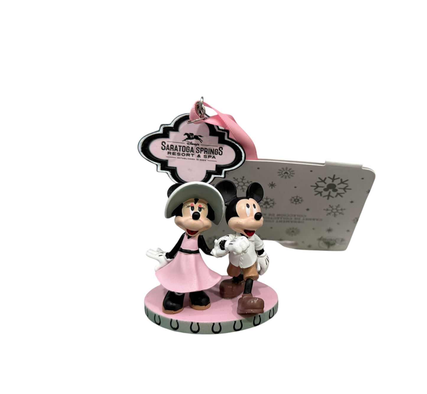 Disney Saratoga Springs Mickey & Minnie Ornament 2025