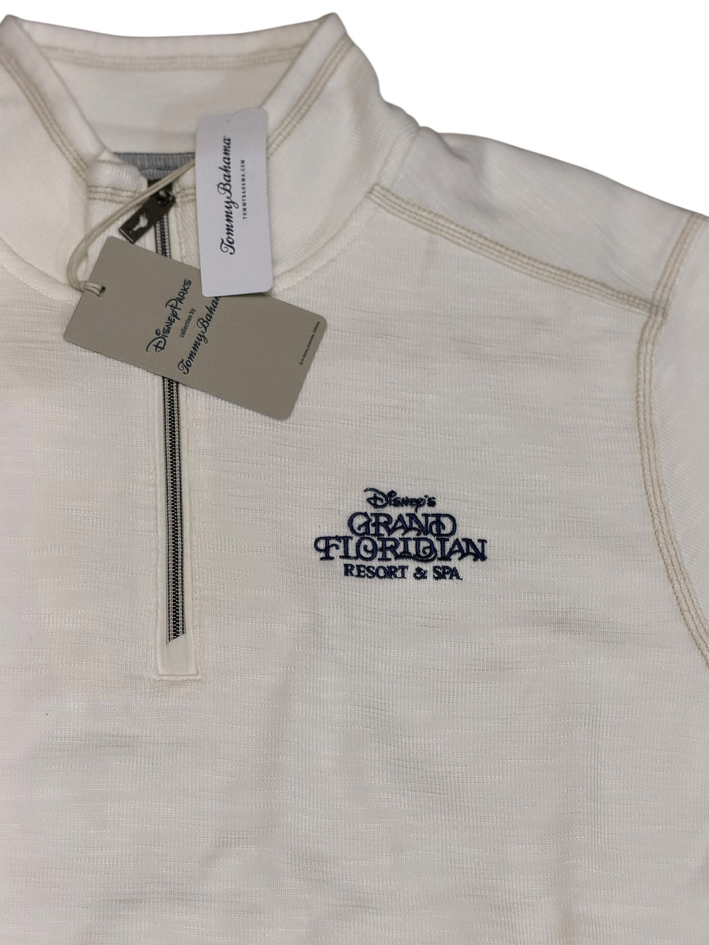 Disney Grand Floridian Resort & Spa Tommy Bahamas 1/4 Zip Pullover