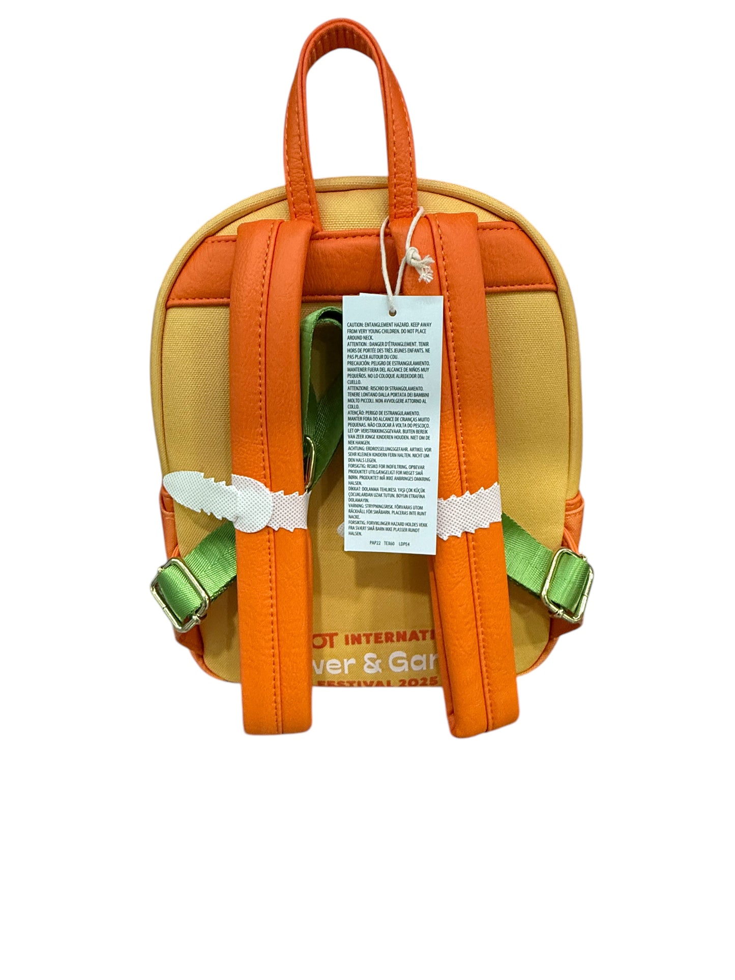 Disney Flower & Garden Festival 2025 - Orange Bird Loungefly Mini Backpack