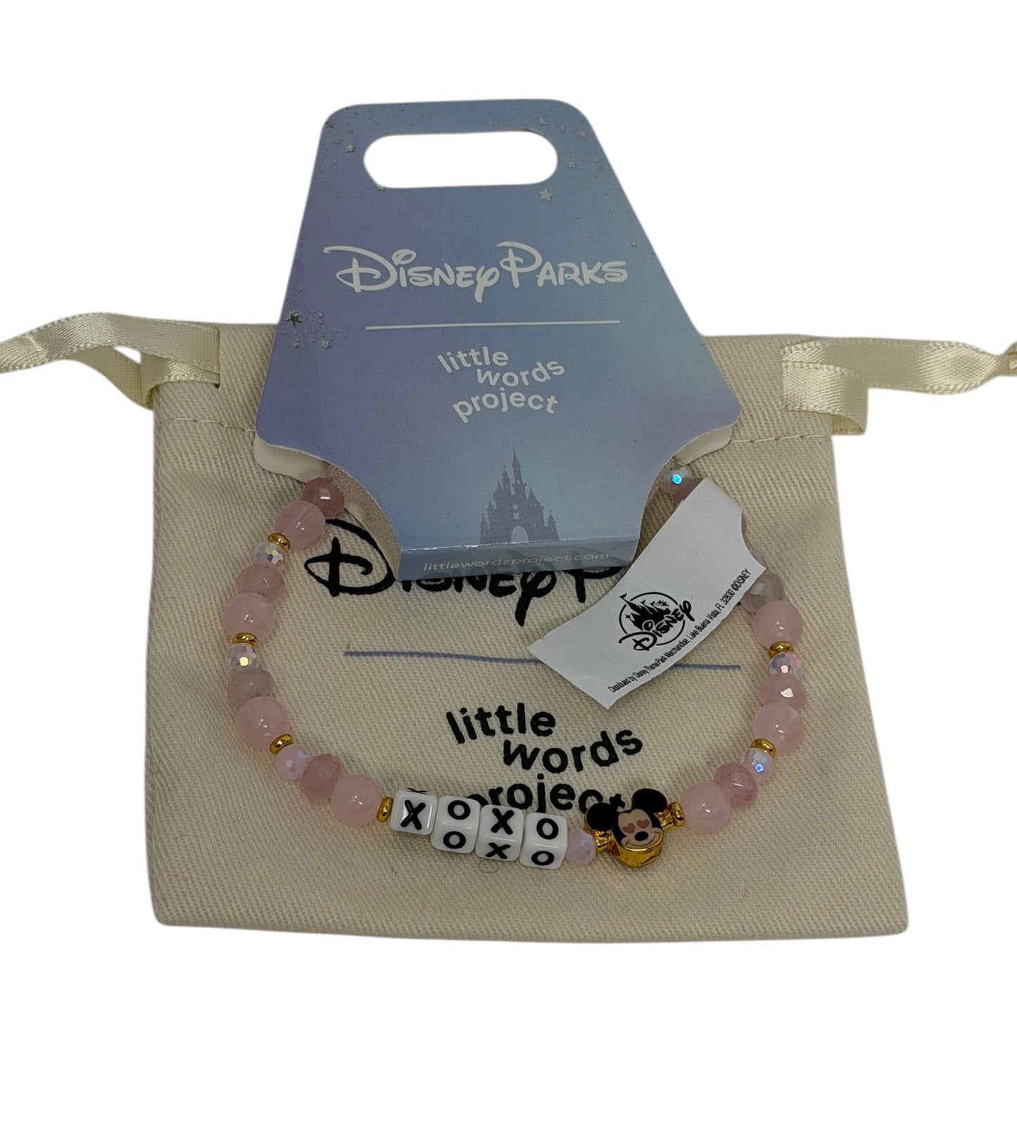 Disney Little Words Project Bracelet-XOXO Mickey