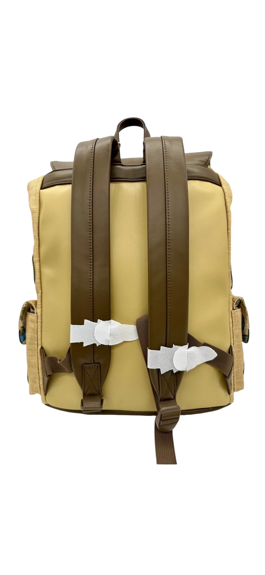 Disney Fort Wilderness Resort Patches Loungefly Backpack-Tan