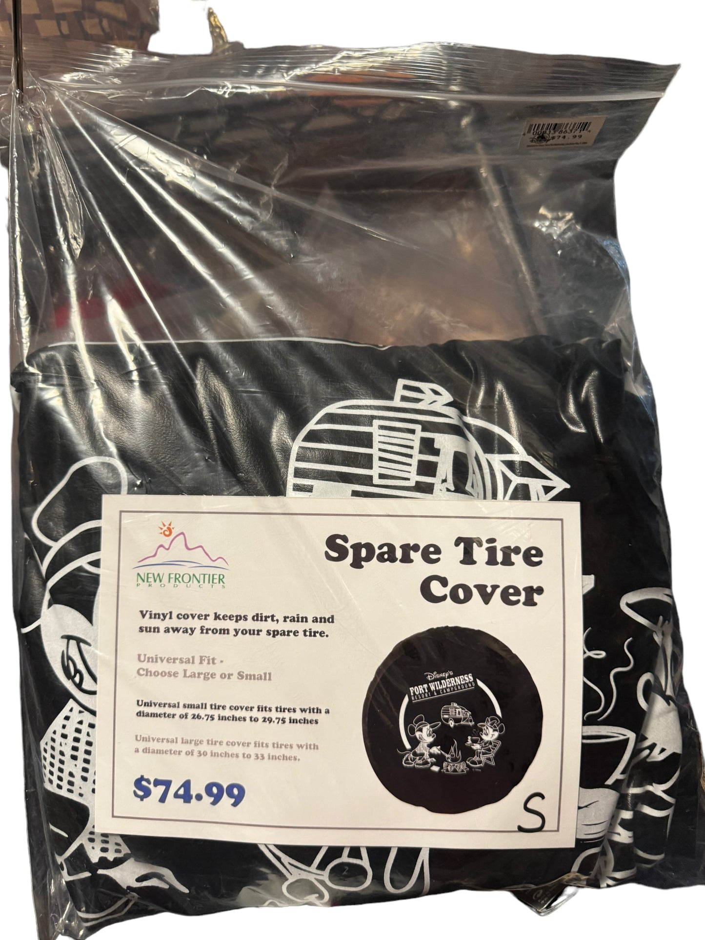 Disney Fort Wilderness Resort Spare Tire Cover Mickey & Minnie