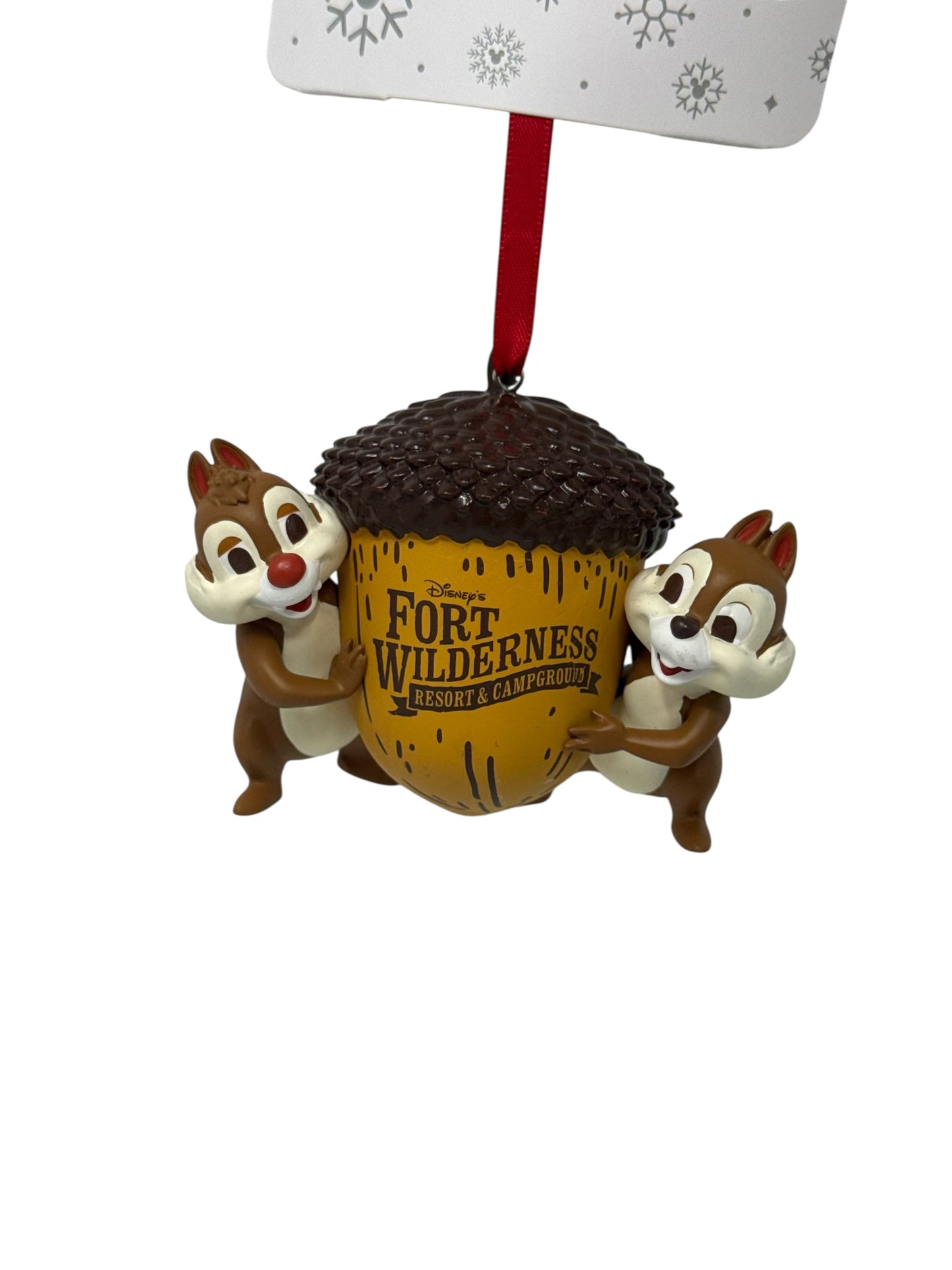 Disney Fort Wilderness Resort Chip n Dale Acorn Ornament