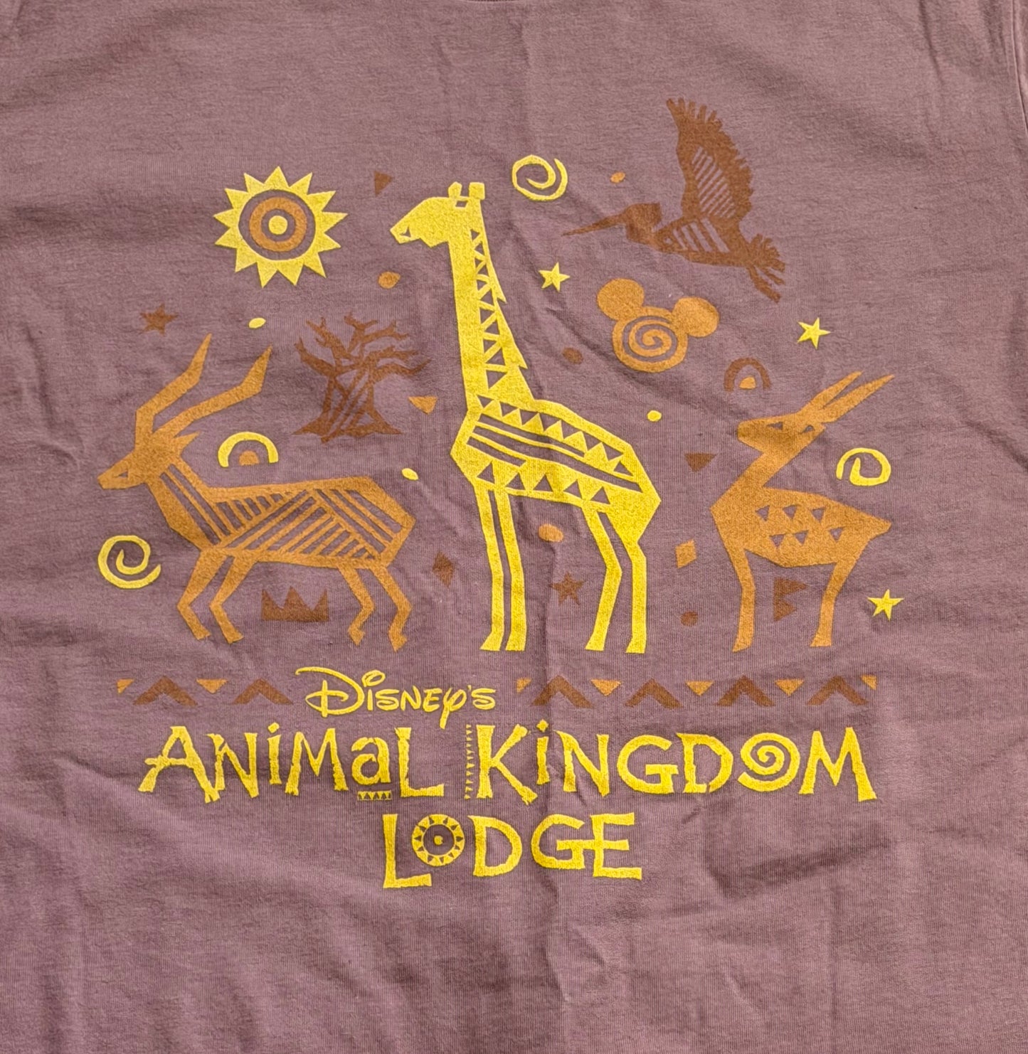 Disney Animal Kingdom Lodge Giraffe Shirt-Mickey
