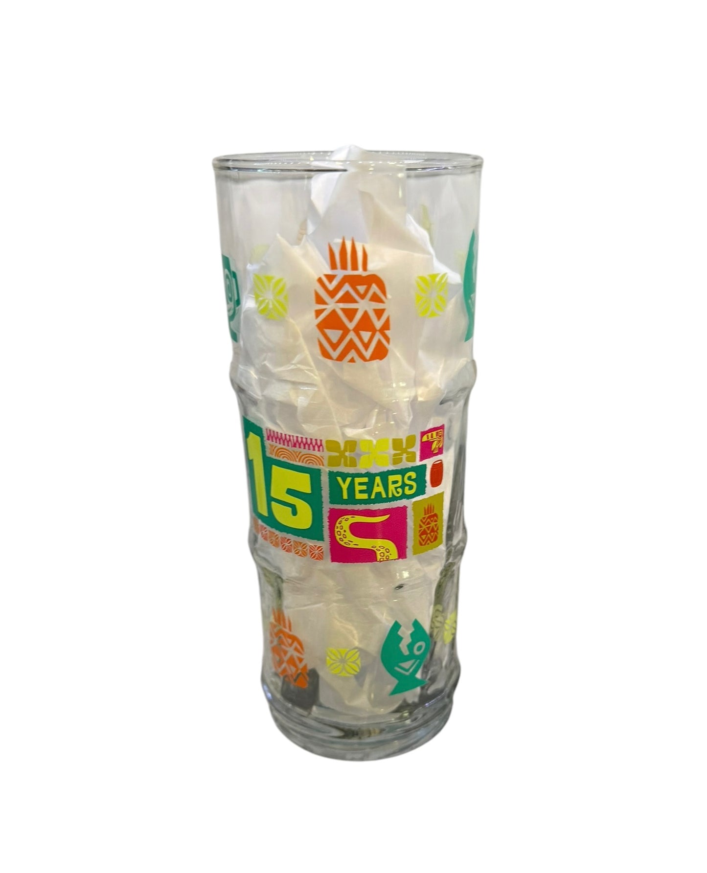 Disney Polynesian Resort Trader Sam’s Glass 15 Years