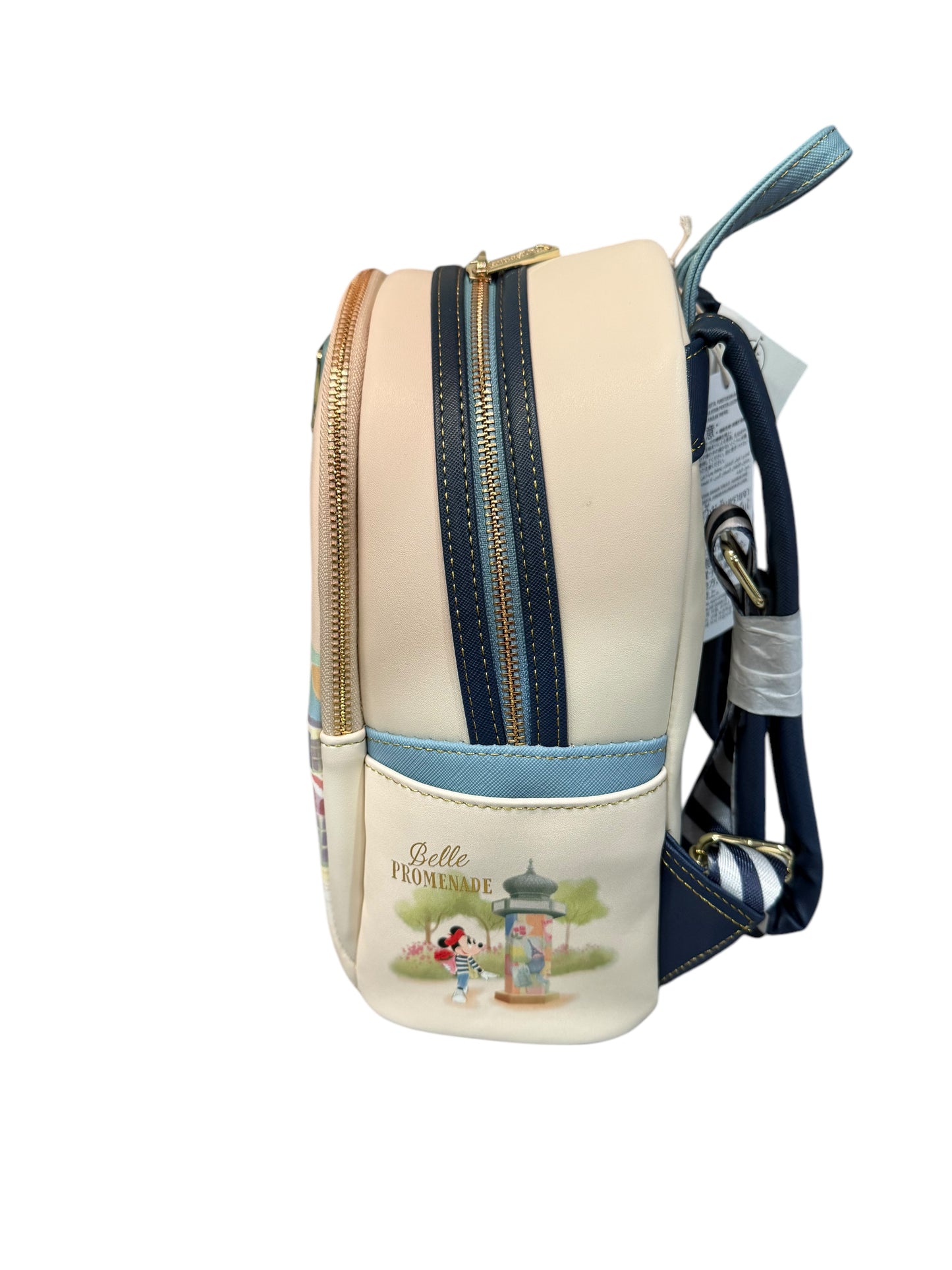 Disney Epcot France Mademoiselle Minnie Loungefly Backpack Purse