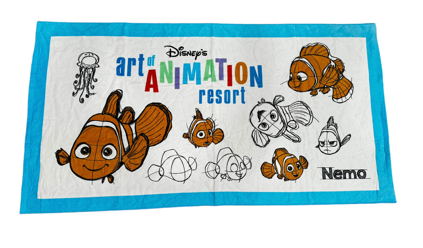 Disney Art of Animation Nemo Beach Towel-2024