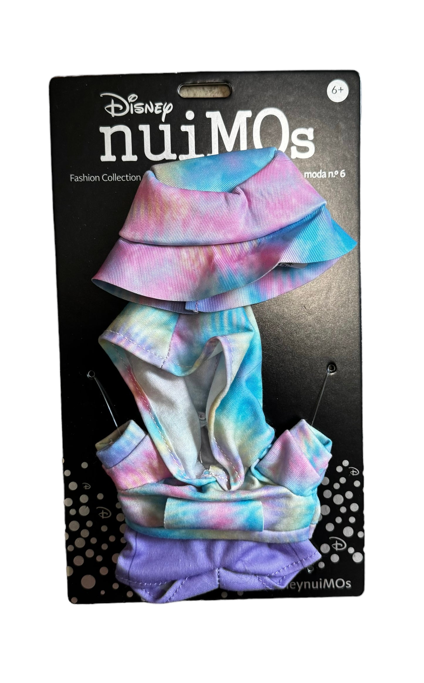 Disney NuiMOS Outfit-Tie Dye Hoodie & Bucket Hat