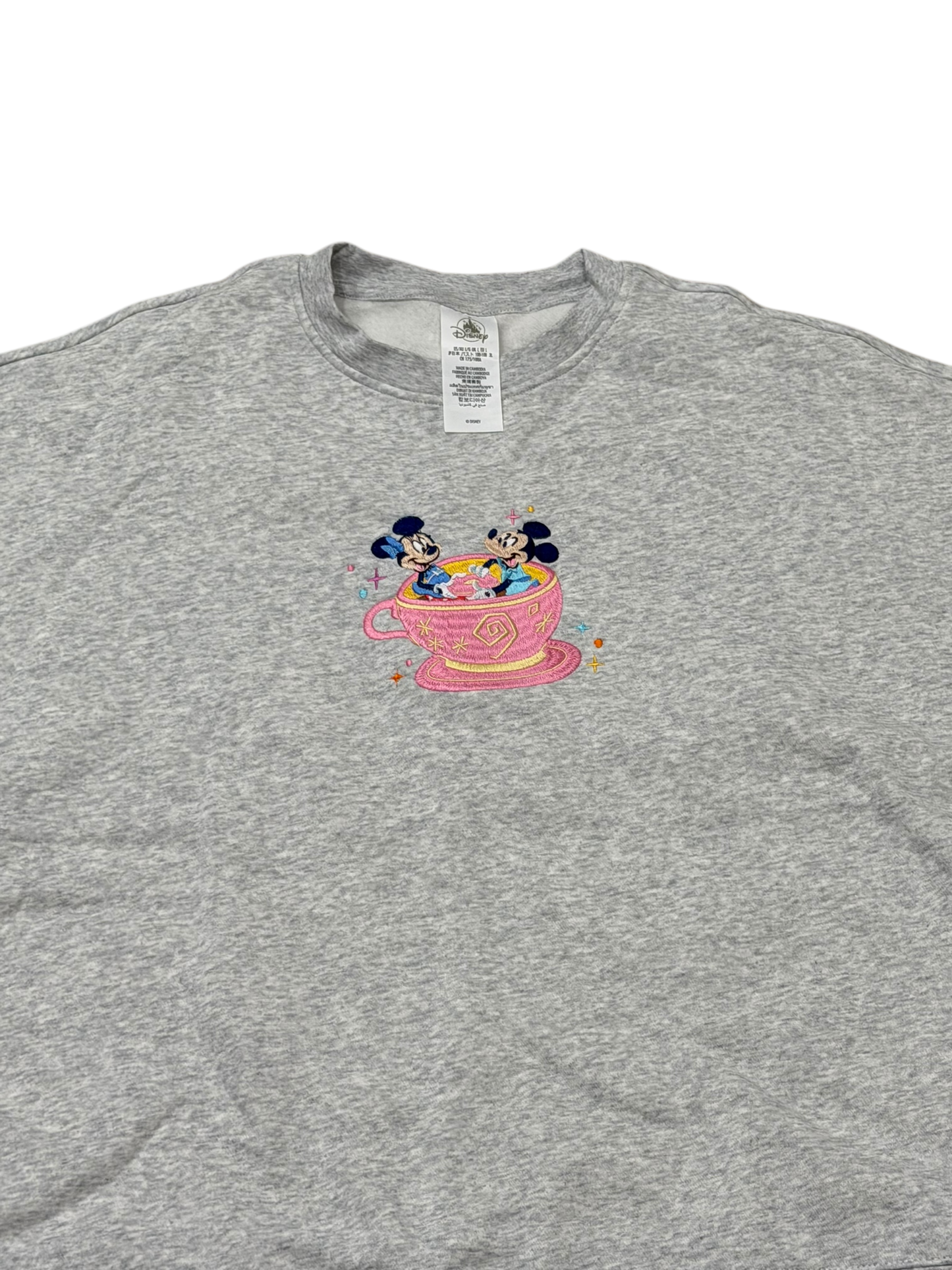 Walt Disney World Pullover Mickey Minnie Teacup
