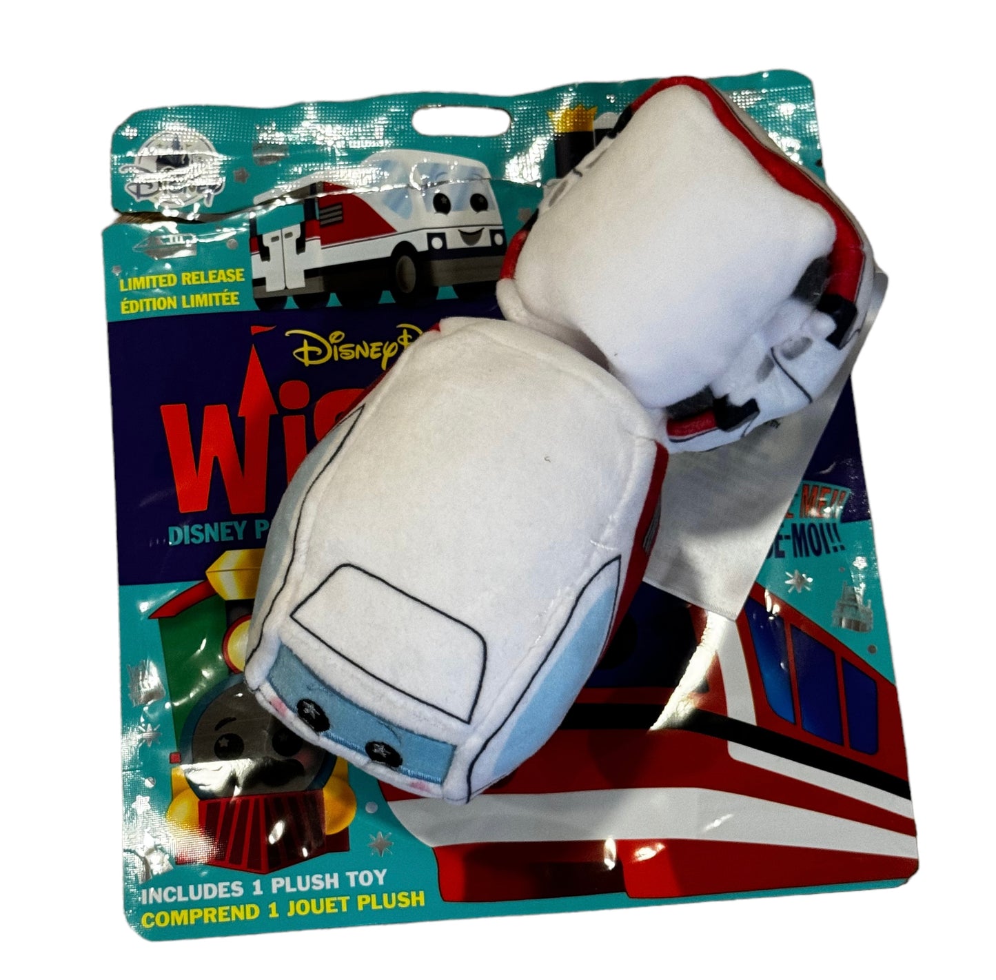 Disney Transportation Wishables Series Plush-Tram
