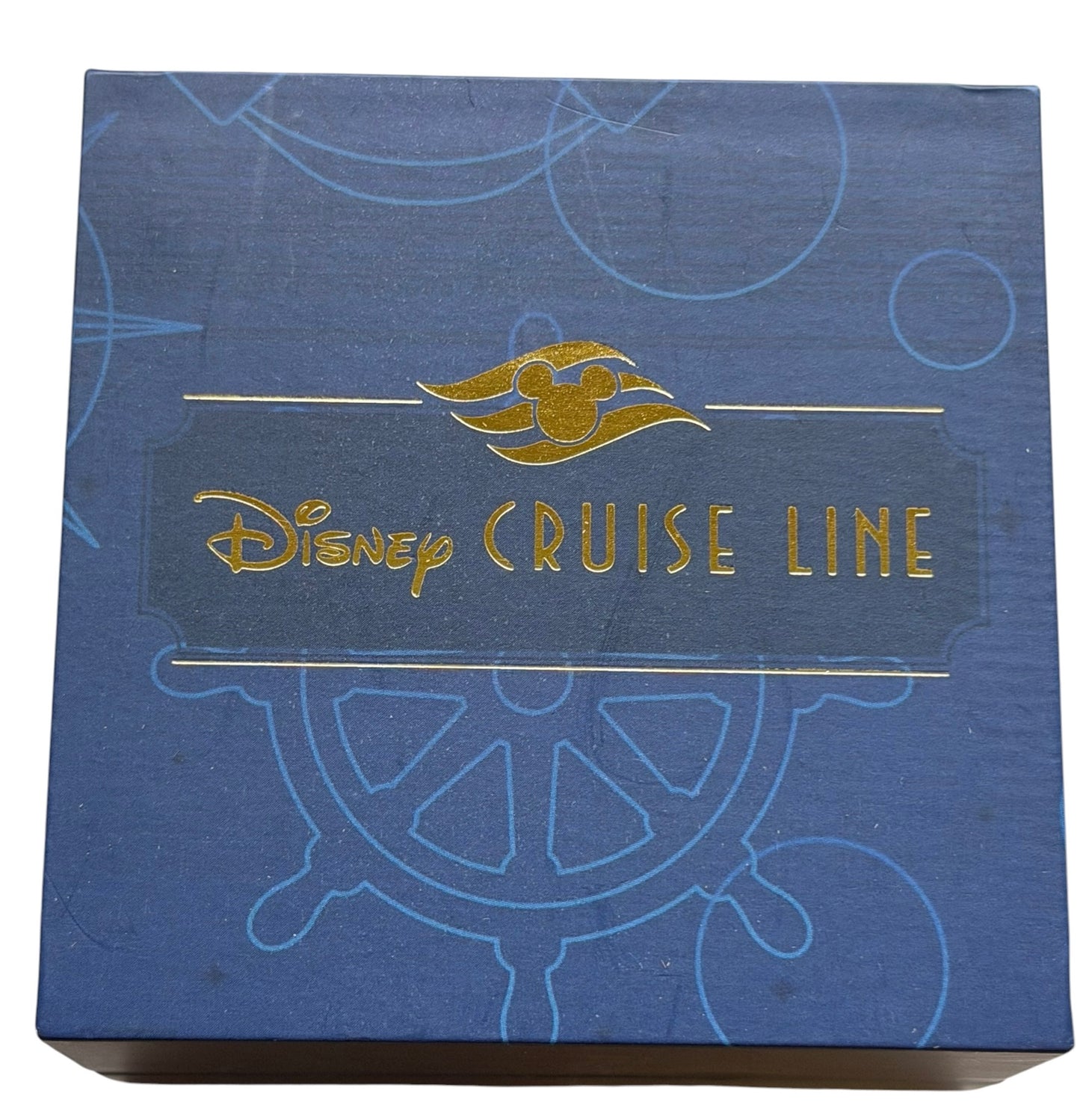 Disney Cruise Line Crislu Necklace-Mickey Rope Gold