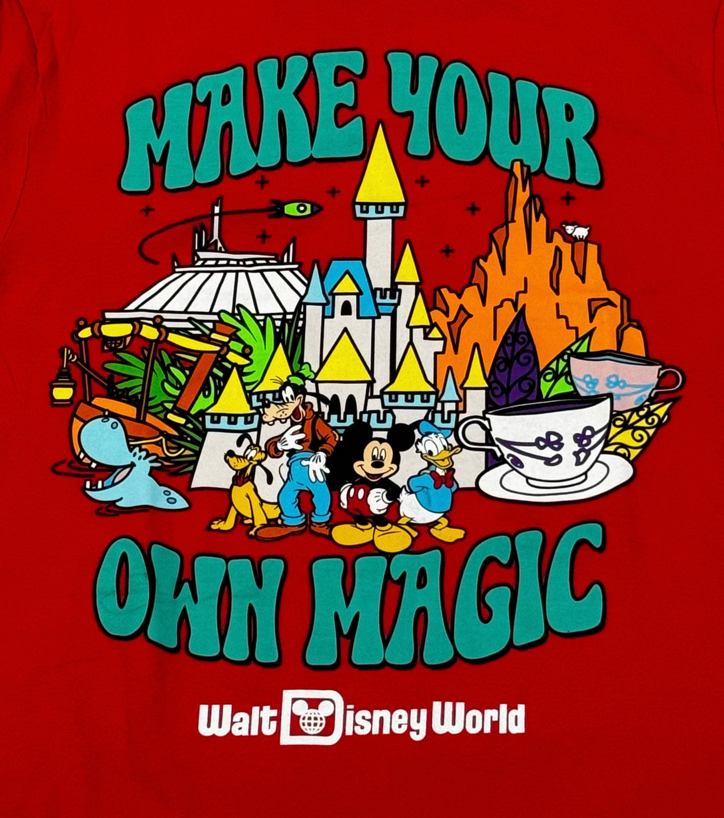 Walt Disney World Make Your Own Magic Mickey Shirt Medium