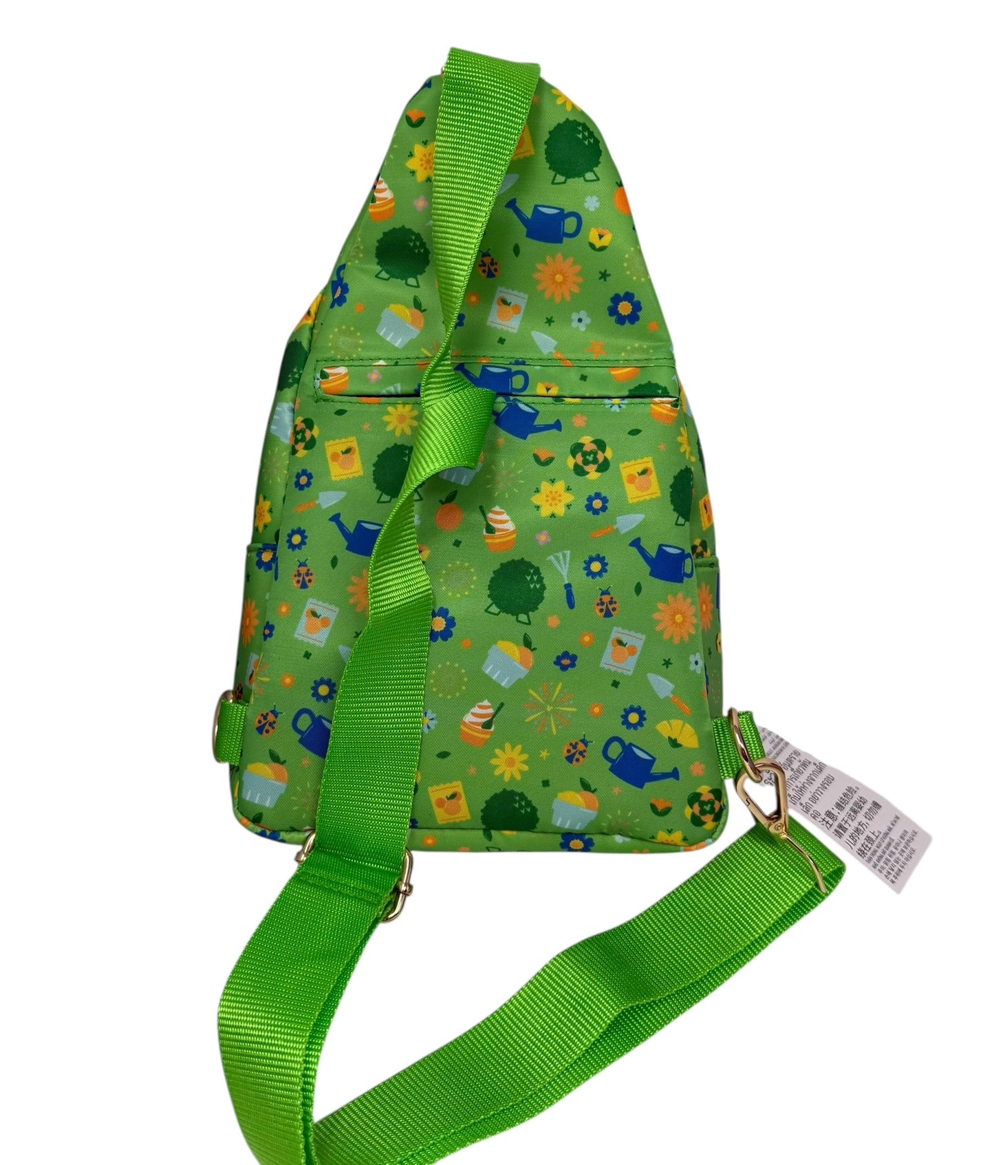 Disney Epcot Flower & Garden 2026 Crossbody Purse-Mickey Green