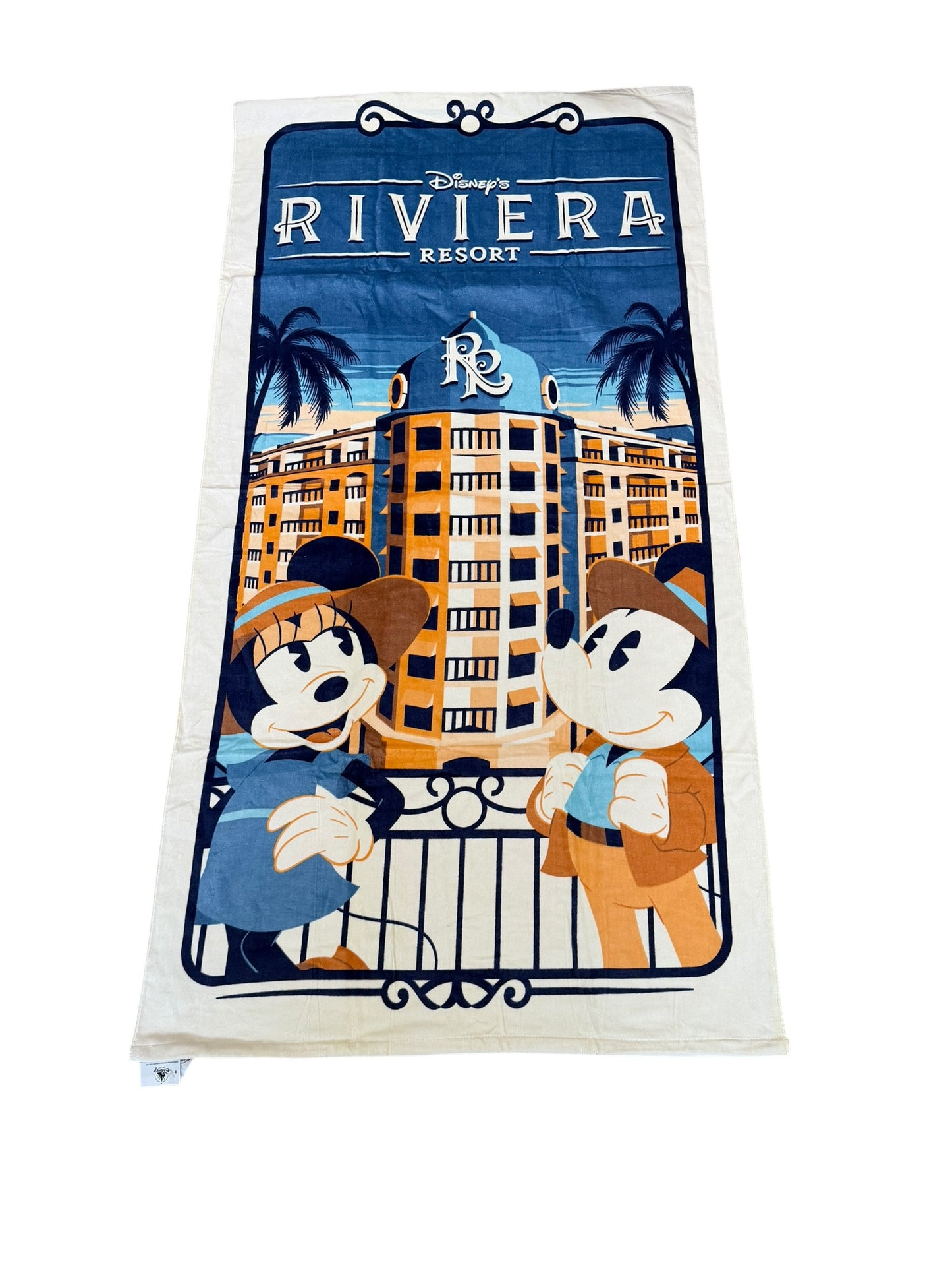 Disney Riviera Resort Mickey Minnie Beach Towel