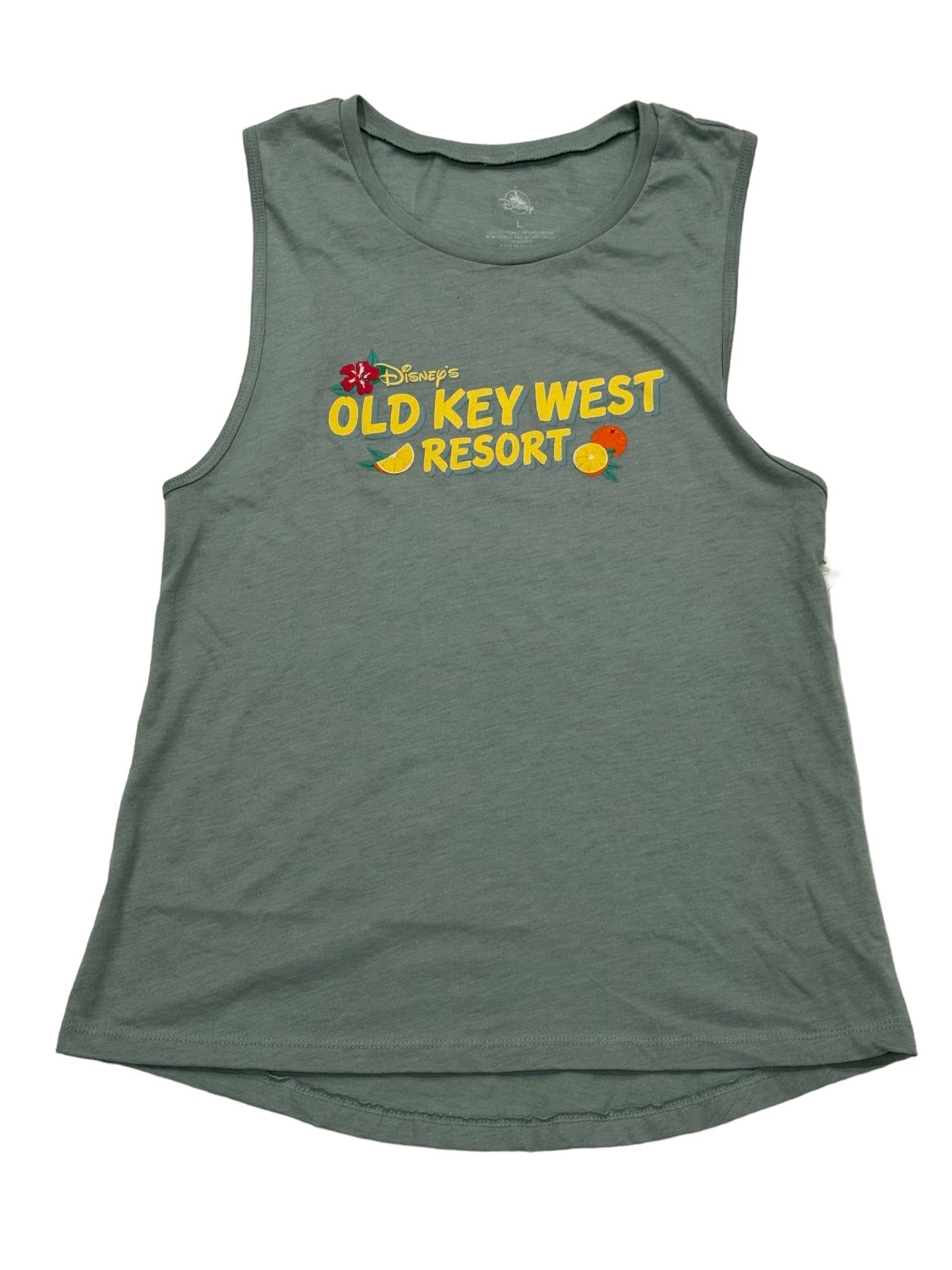 Disney Old Key West Resort Ladies Tank Top Vest Large
