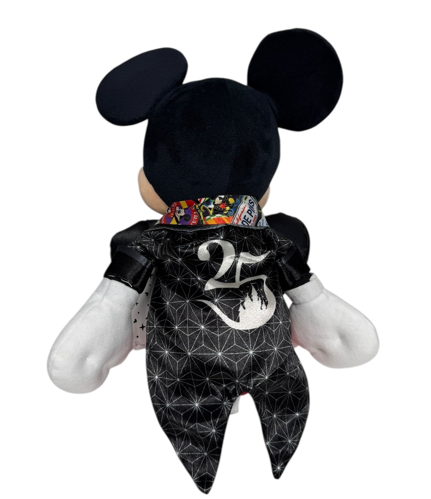 Disney Parks 25th Anniversary Pin Mickey Plush