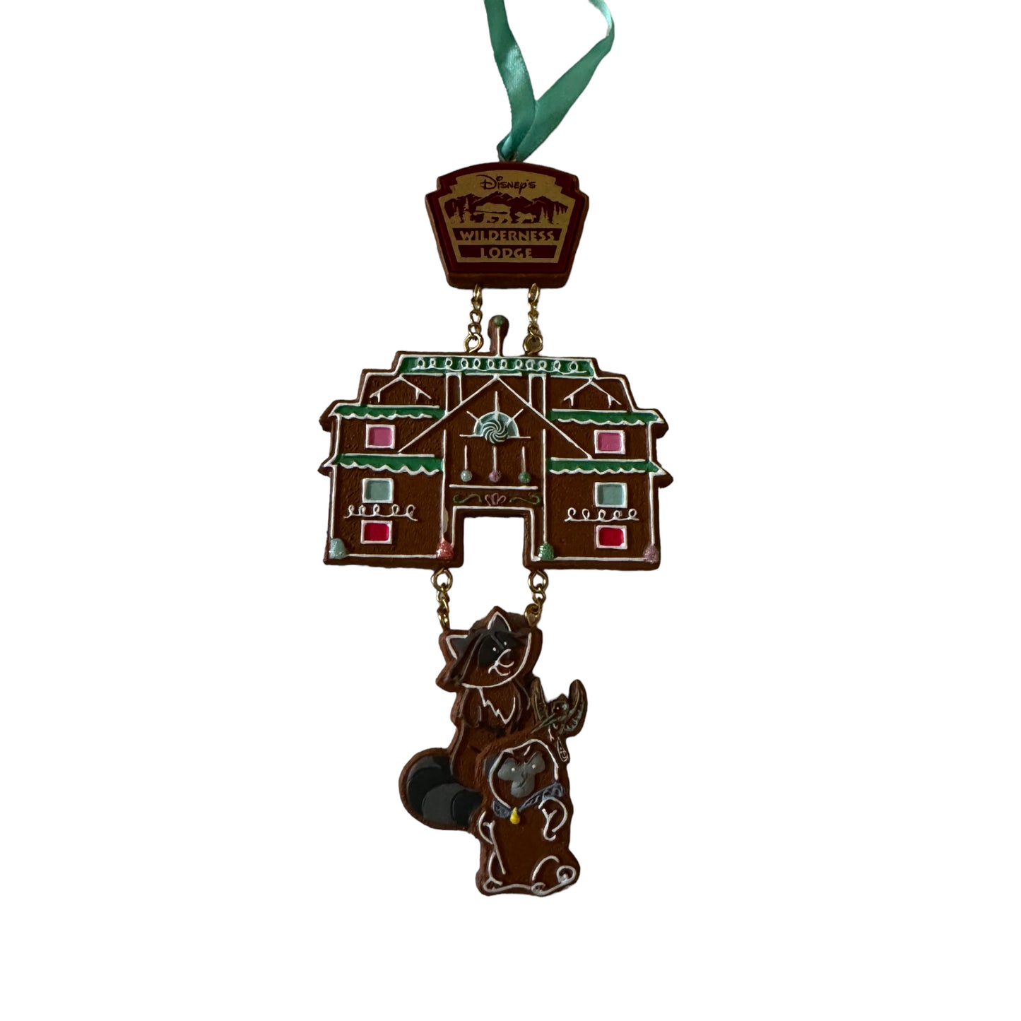 Disney Wilderness Lodge Resort Gingerbread House Ornament 2023-Pocahontas