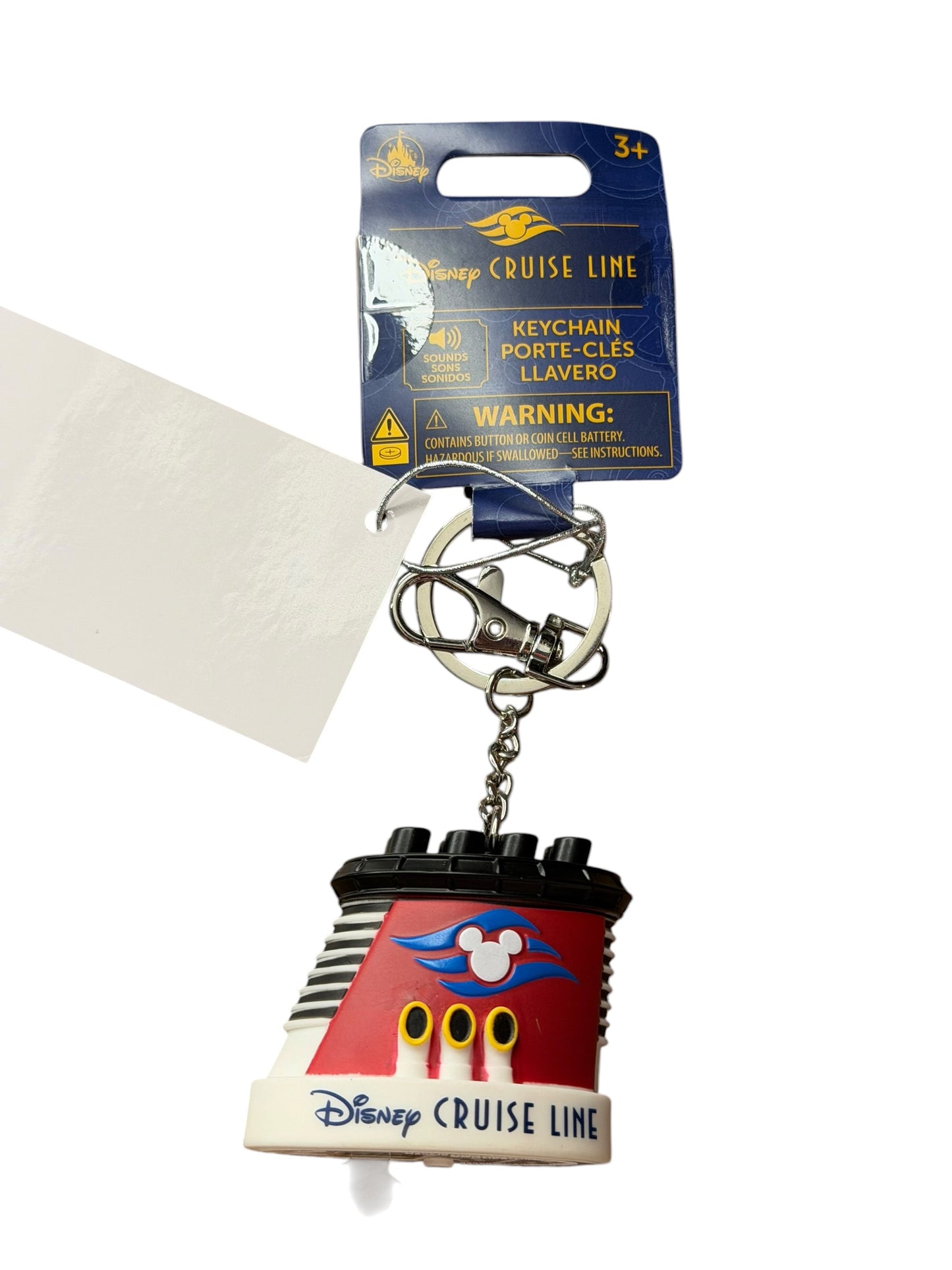 Disney Cruise Line Keychain Clip-Mickey Funnel