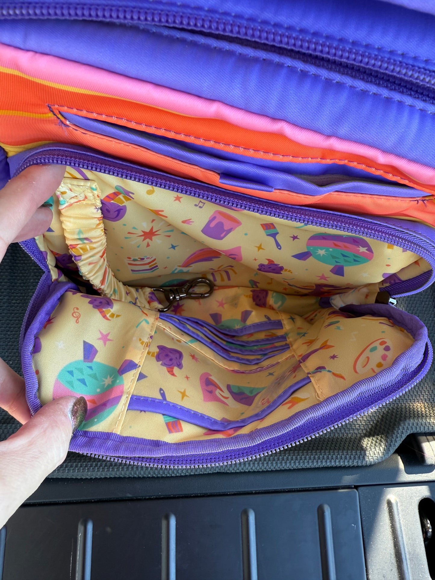 Disney EPCOT Festival of the Arts 2025 Figment Lug Ranger Crossbody Bag