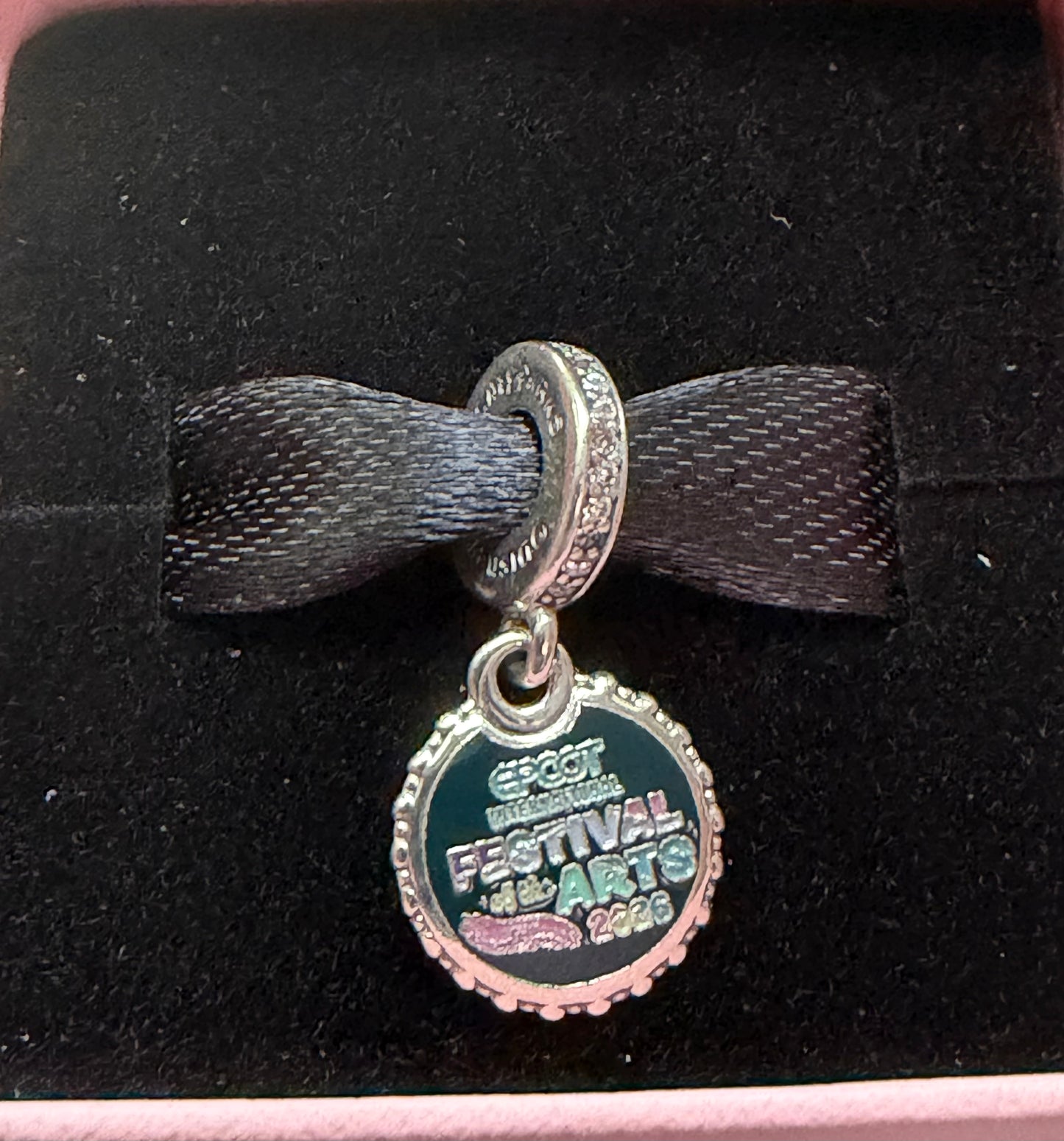 Disney Epcot Festival of Arts 2026 Figment Pandora Charm