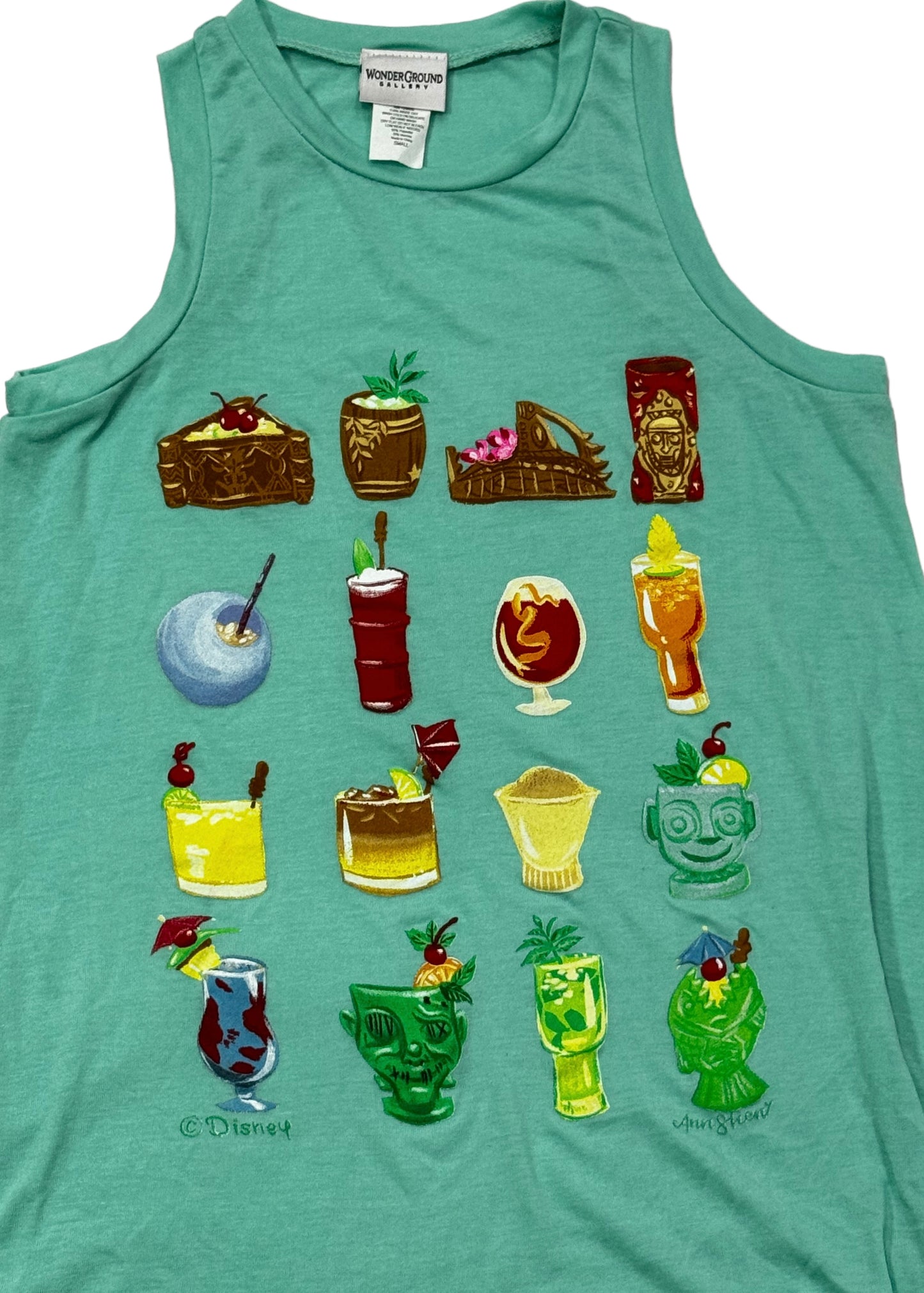 Disney Polynesian Trader Sam Ann Shen Tank Small