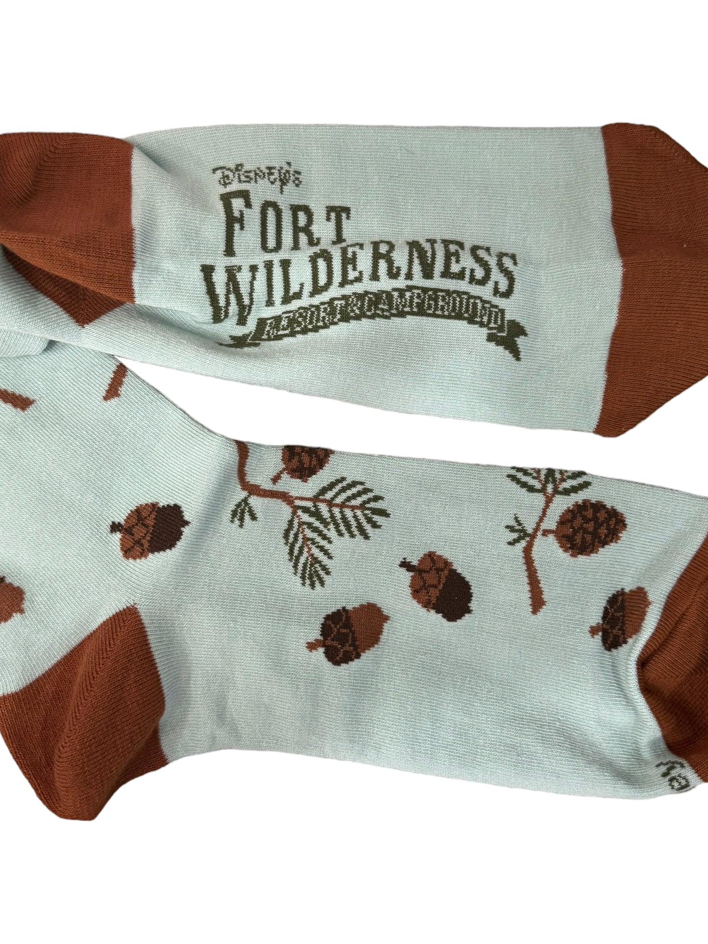 Disney Fort Wilderness Resort Chip n Dale Socks