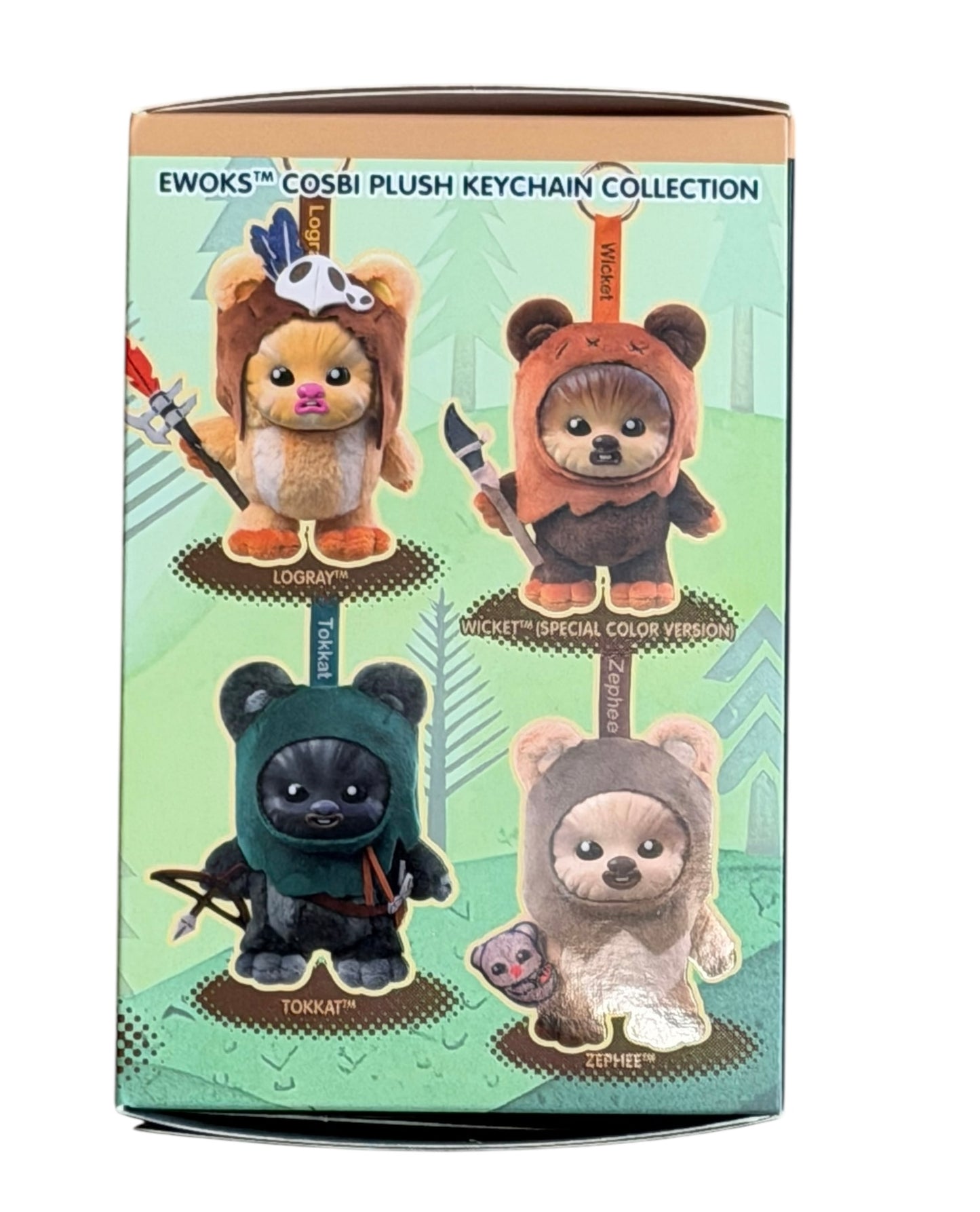 Disney Ewoks Cosbi Plush Keychain Mystery