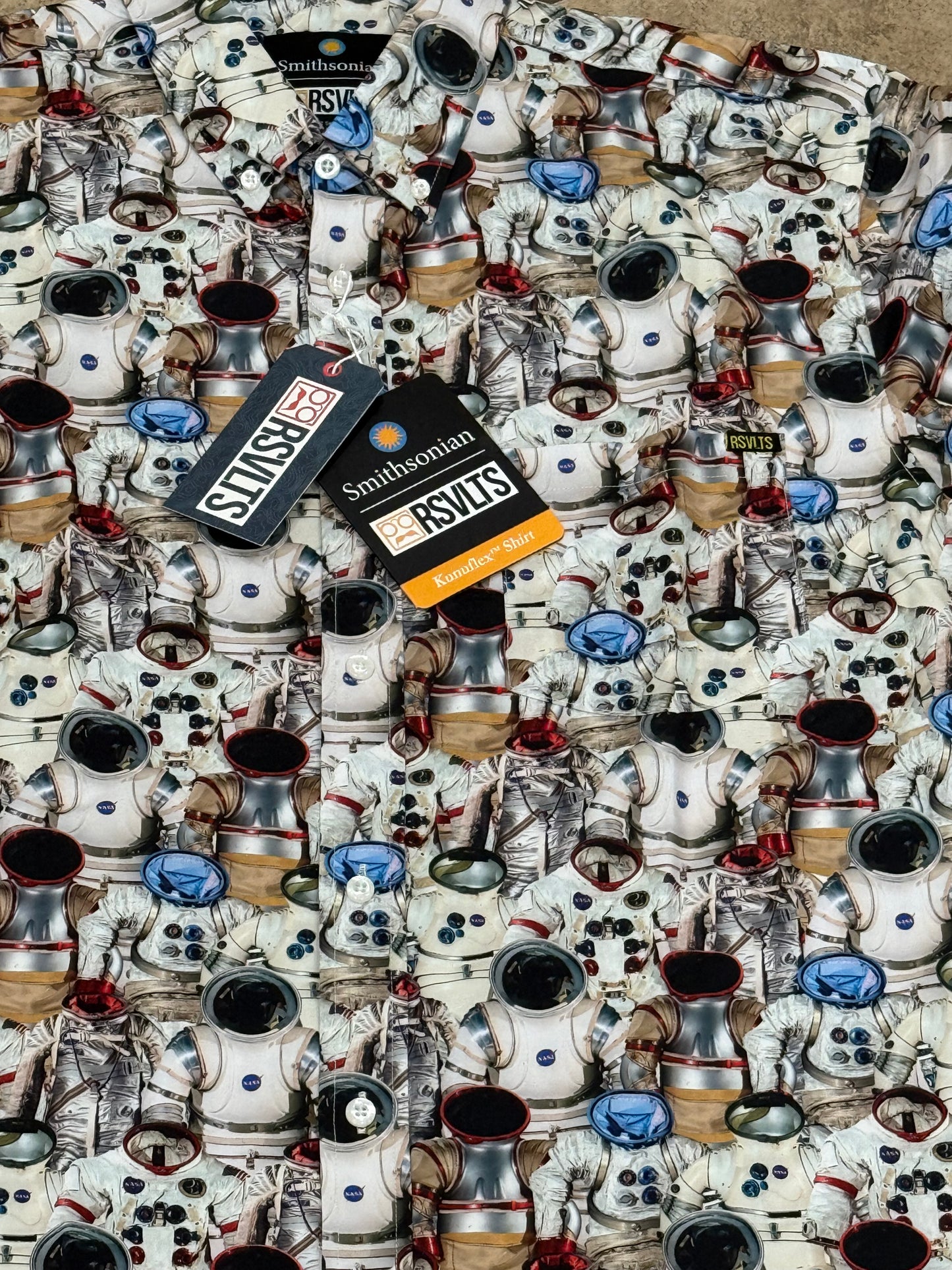 RSVLTS X Smithsonian Spaceman Astronaut Shirt-Knuckle-flex