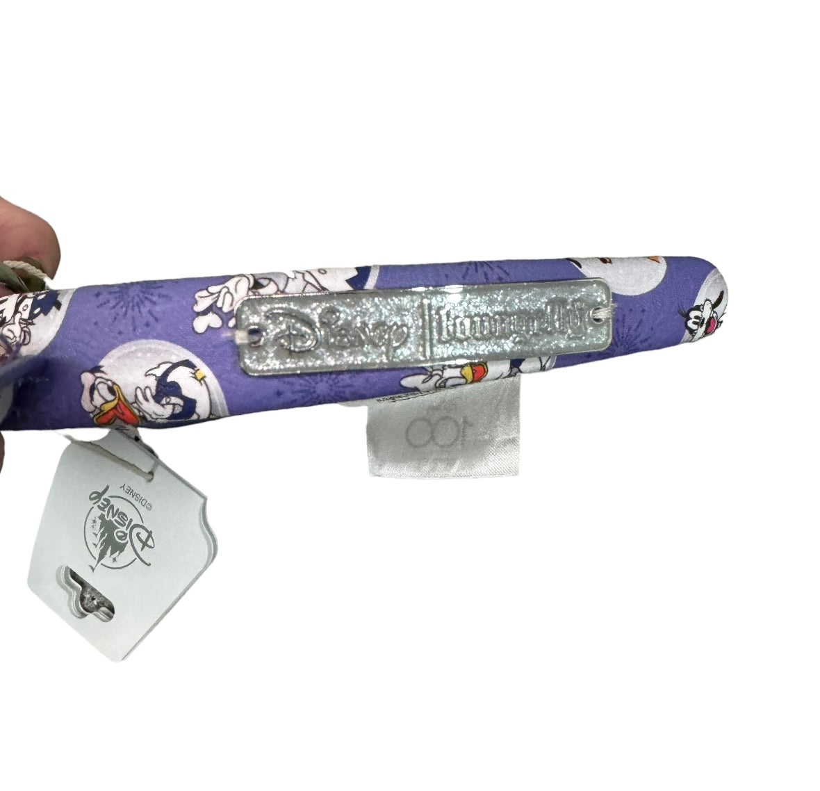 Disney100 Platium and Purple Mickey & Friends Loungefly Minnie Ear Headband