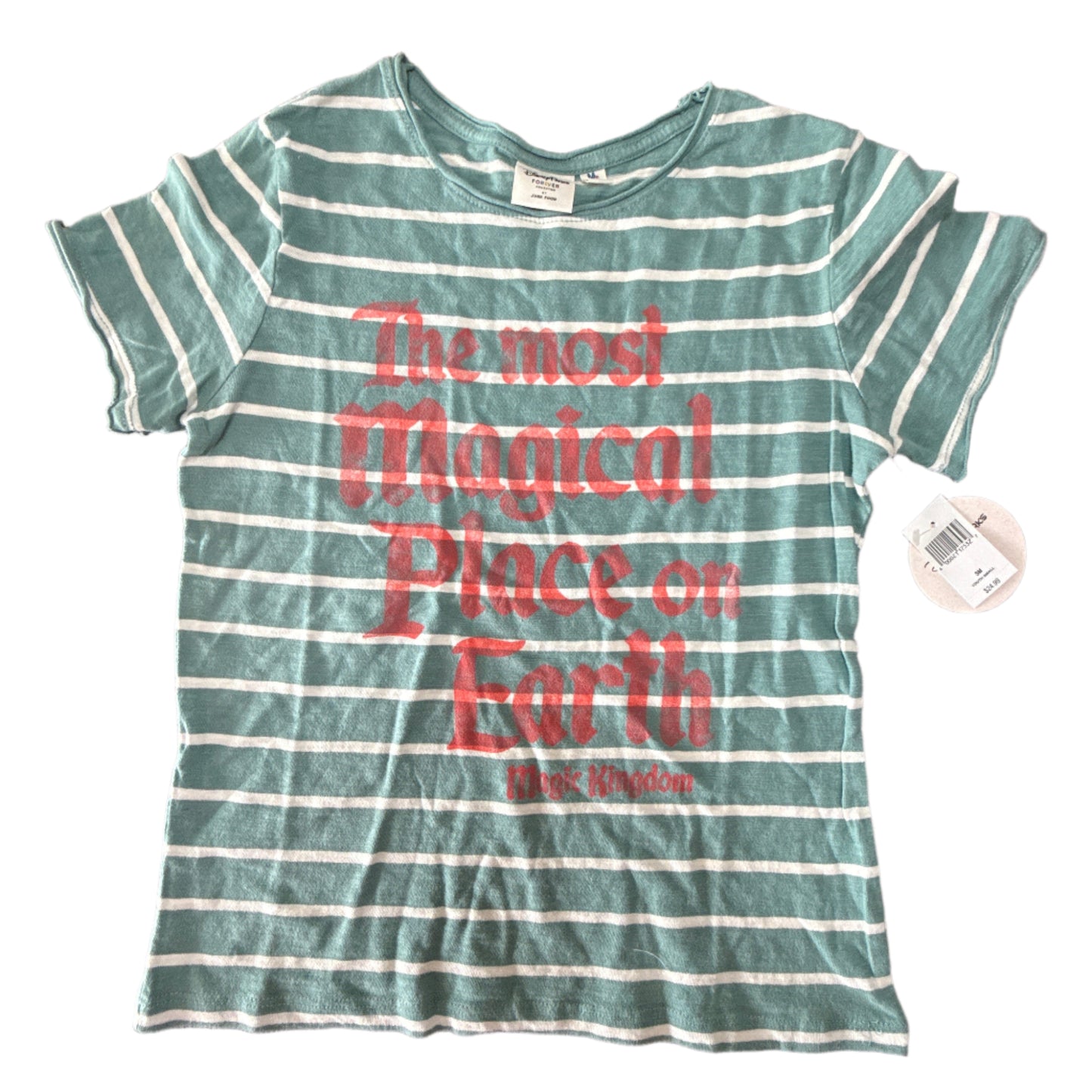 Disney The Most Magical Place on Earth Kids Shirt - Small by Junk Food