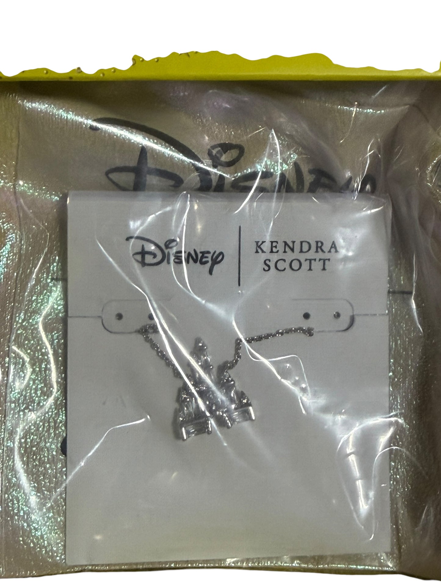 Disney Parks Castle Silver Necklace Kendra Scott