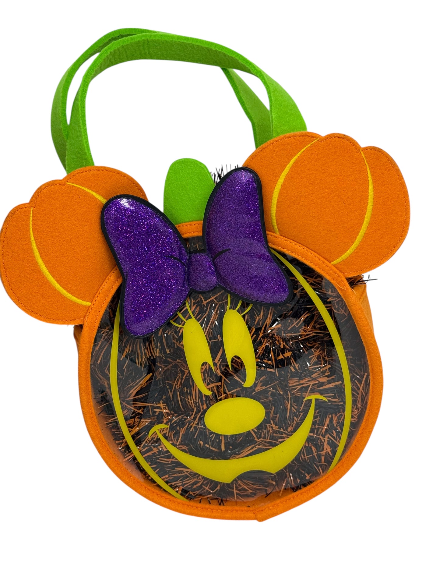 Disney Minnie Pumpkin Halloween Trick or Treat Tote Bag