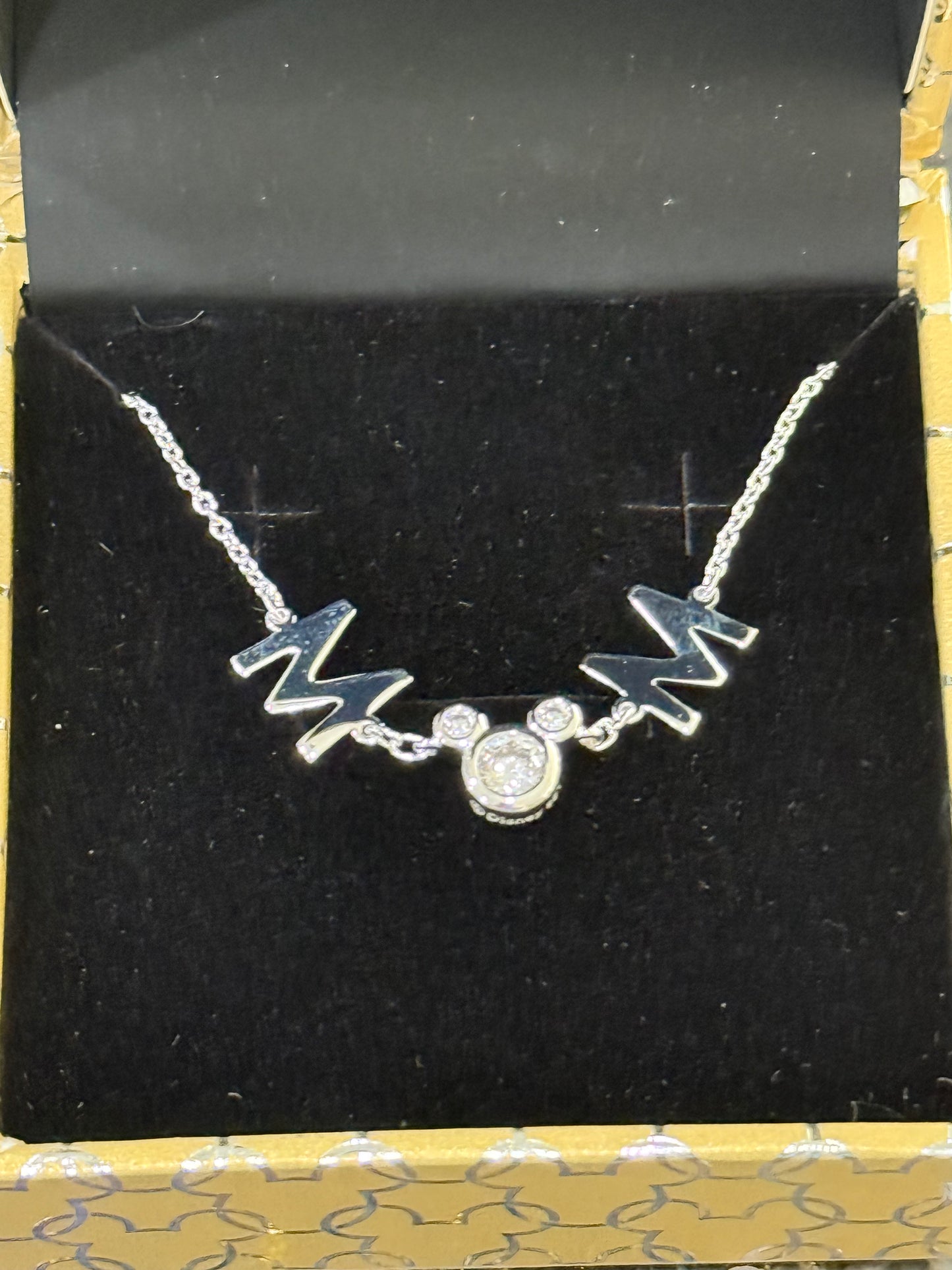 Disney Mickey Mom Rebecca Hook Necklace