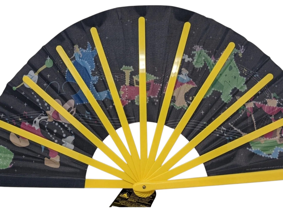 Disneyland Electrical Parade 50th Anniversary Folding Fan